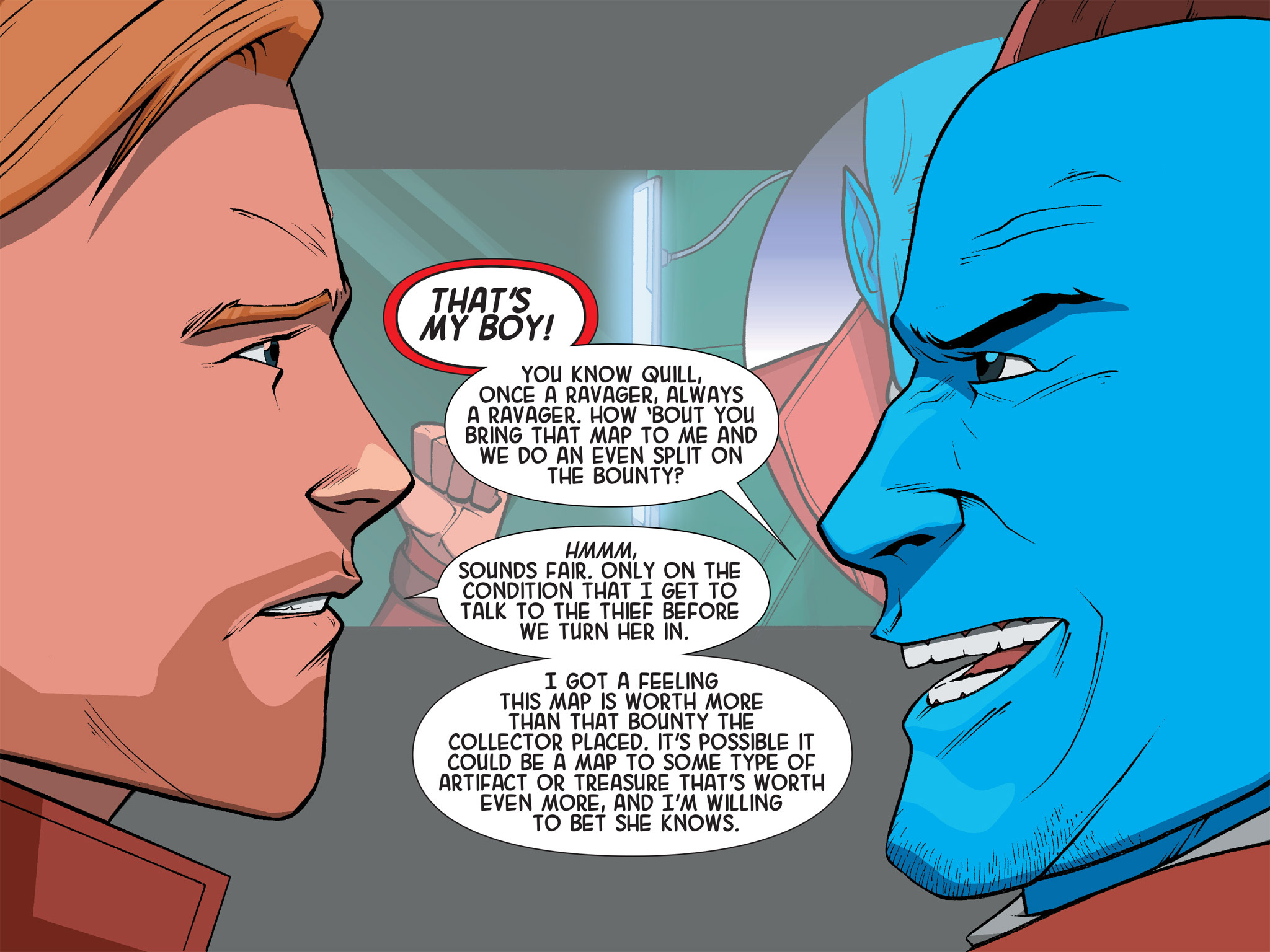 Read online Guardians of the Galaxy: Awesome Mix Infinite Comic comic -  Issue #7 - 23