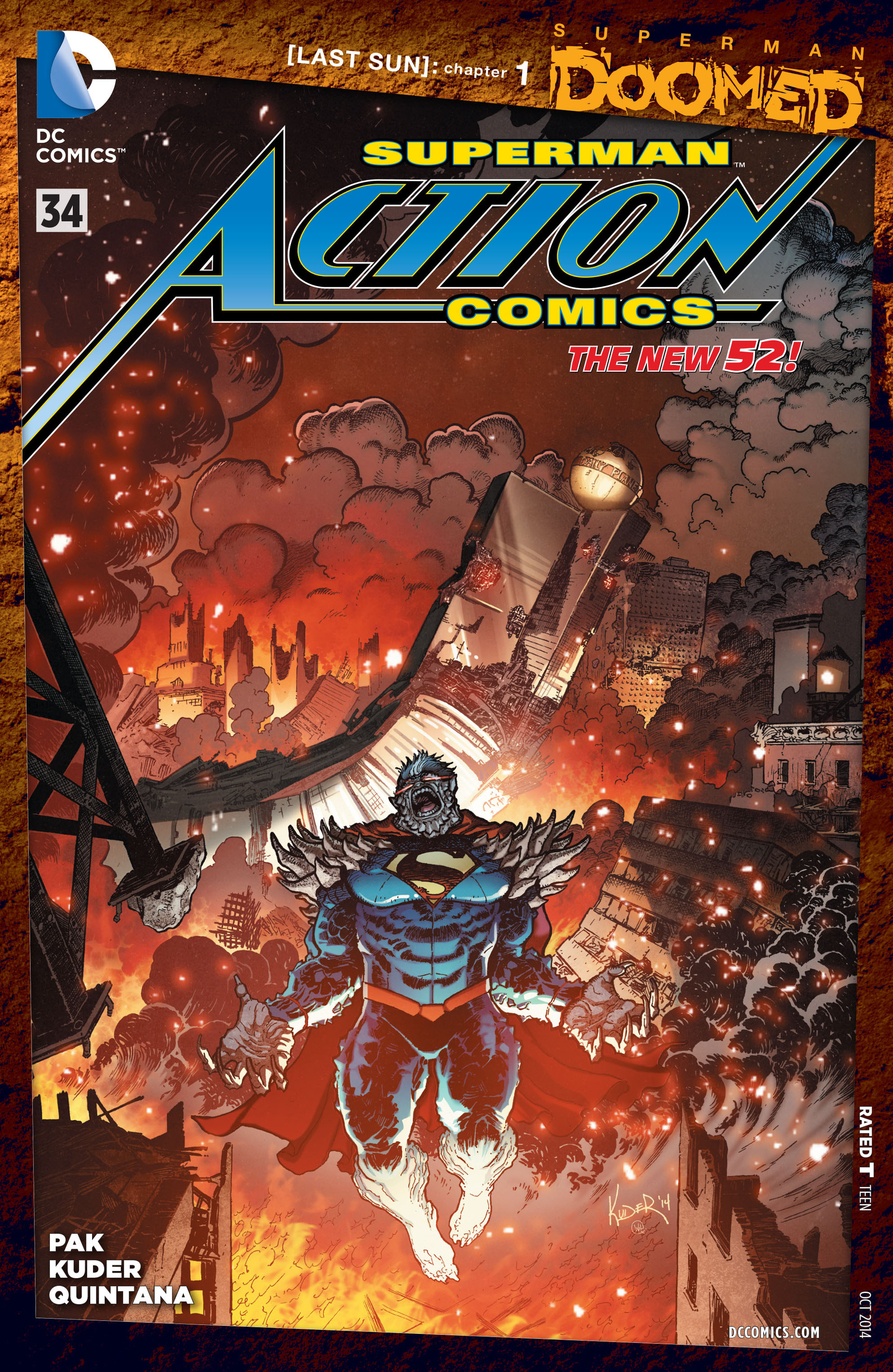 Read online Action Comics (2011) comic -  Issue #34 - 1