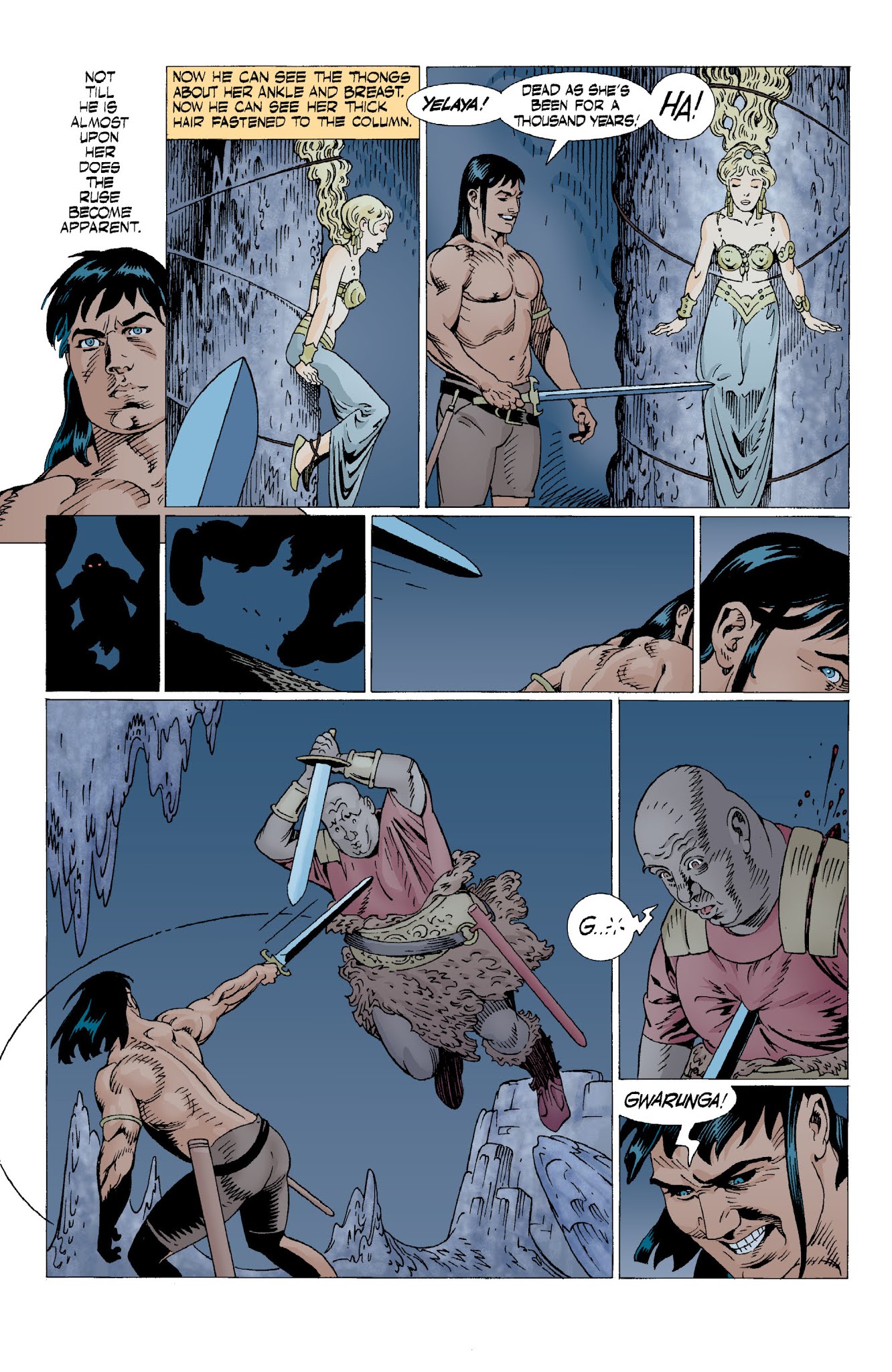 Read online Conan and the Jewels of Gwahlur comic -  Issue # _TPB - 53