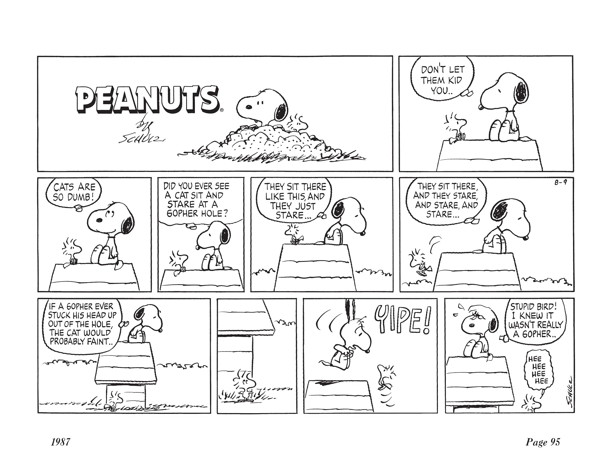Read online The Complete Peanuts comic -  Issue # TPB 19 - 110