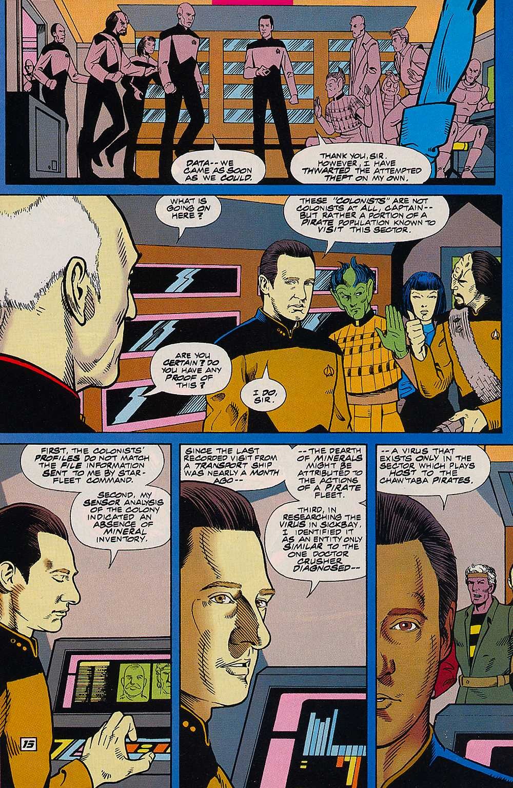 Read online Star Trek: The Next Generation (1989) comic -  Issue #80 - 22