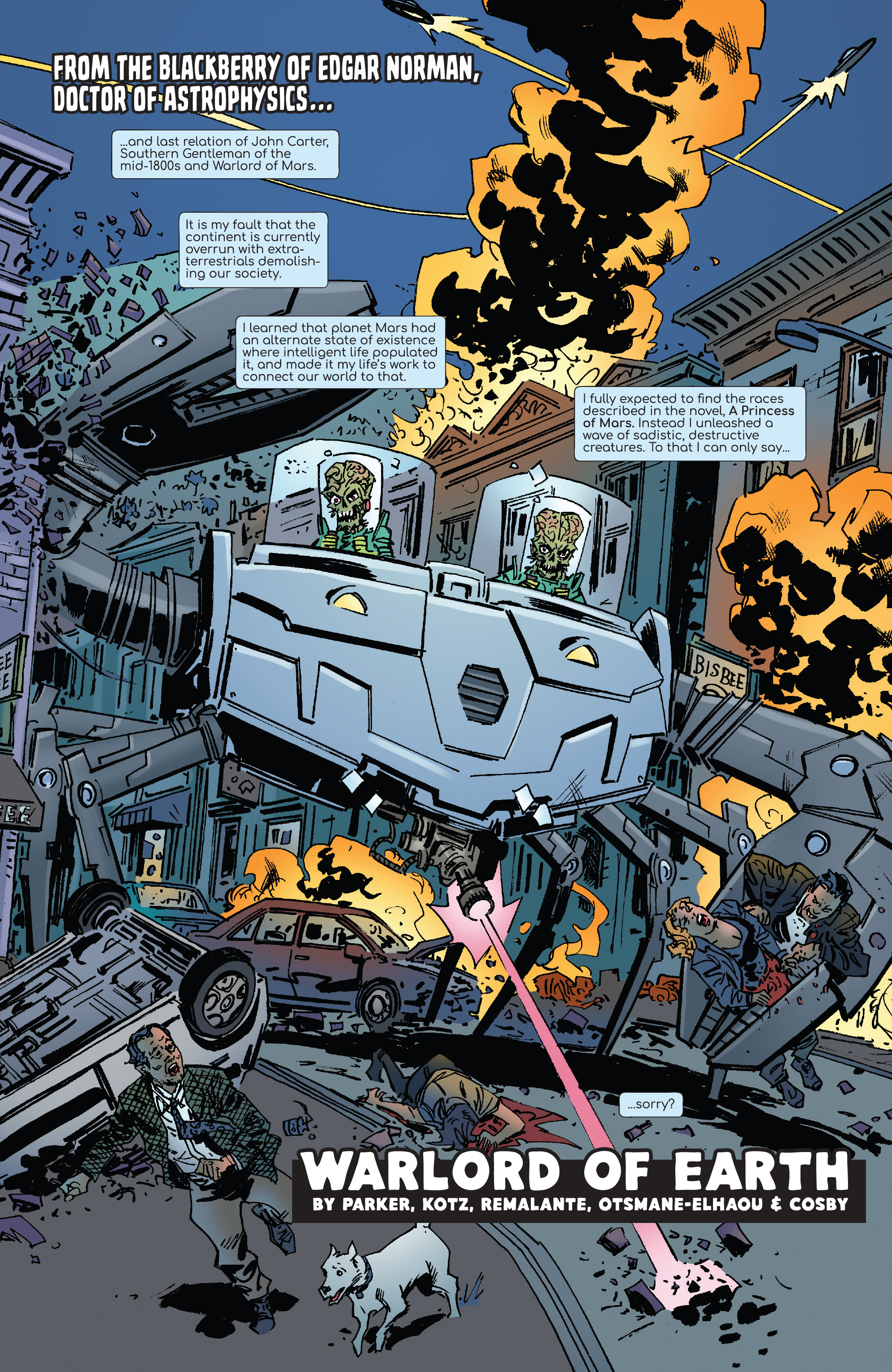 Read online Warlord of Mars Attacks comic -  Issue #3 - 6