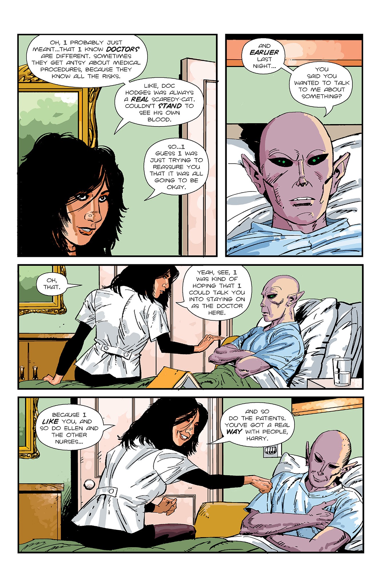 Read online Resident Alien: The Suicide Blonde comic -  Issue #0 - 15