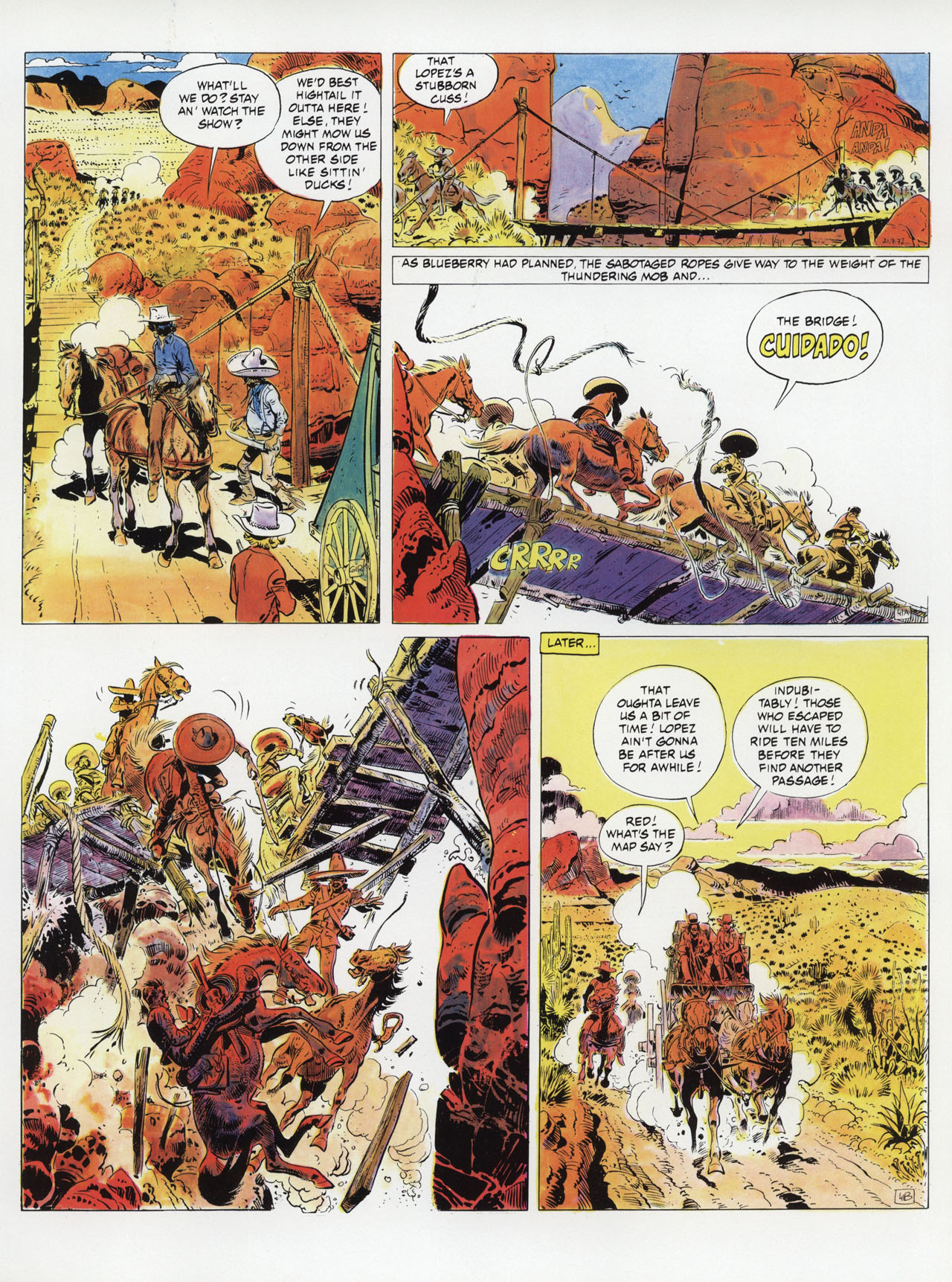 Read online Epic Graphic Novel: Blueberry comic -  Issue #2 - 47