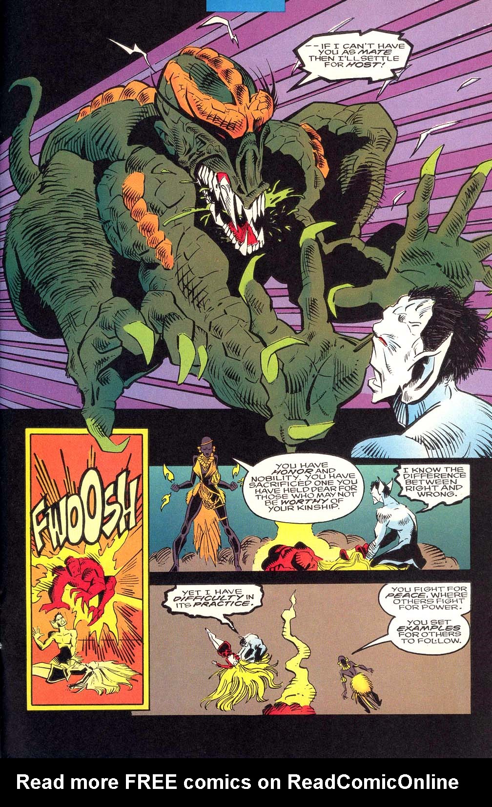 Read online Morbius: The Living Vampire (1992) comic -  Issue #17 - 20