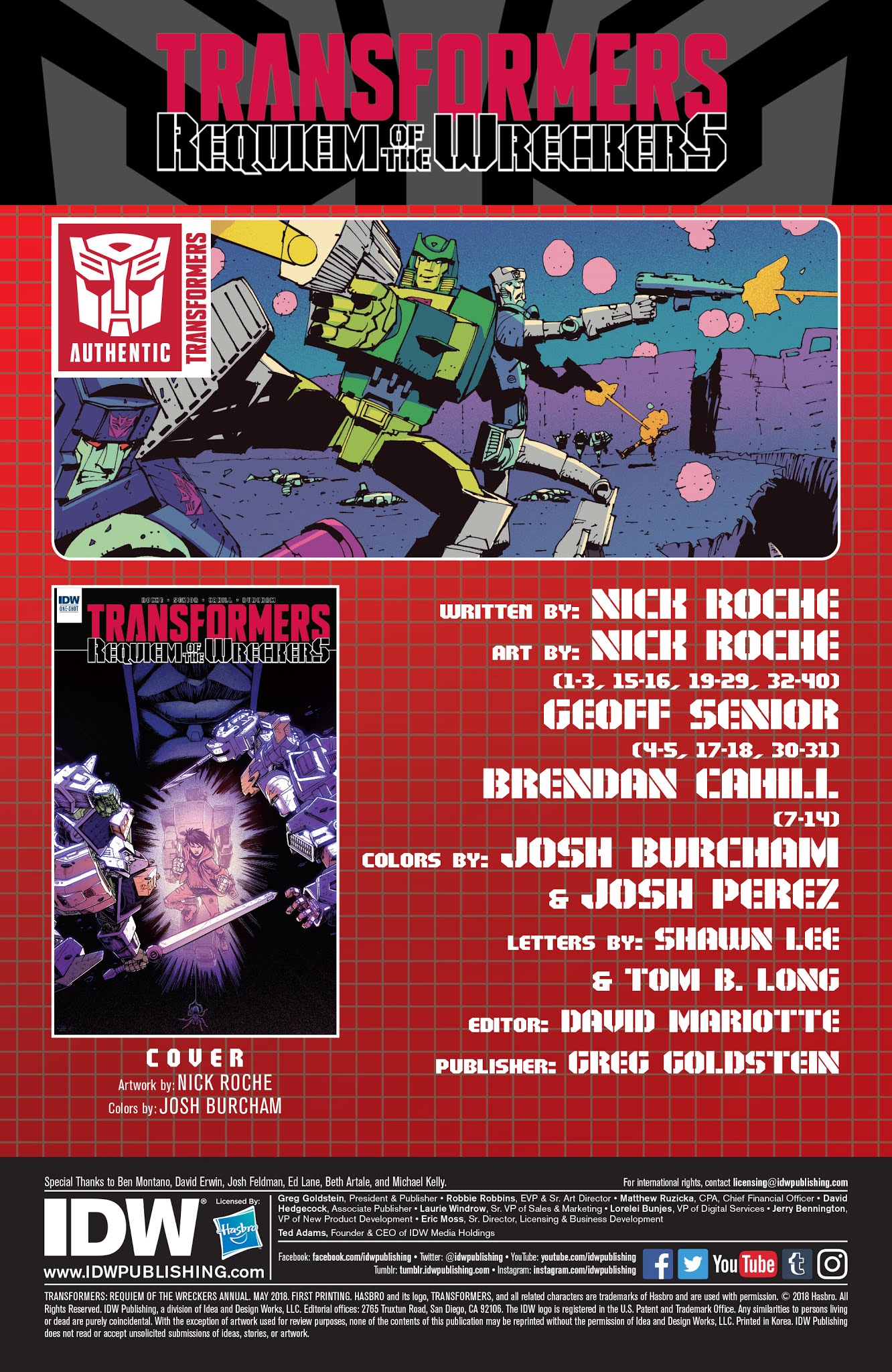 Read online Transformers: Requiem of the Wreckers comic -  Issue # Full - 2