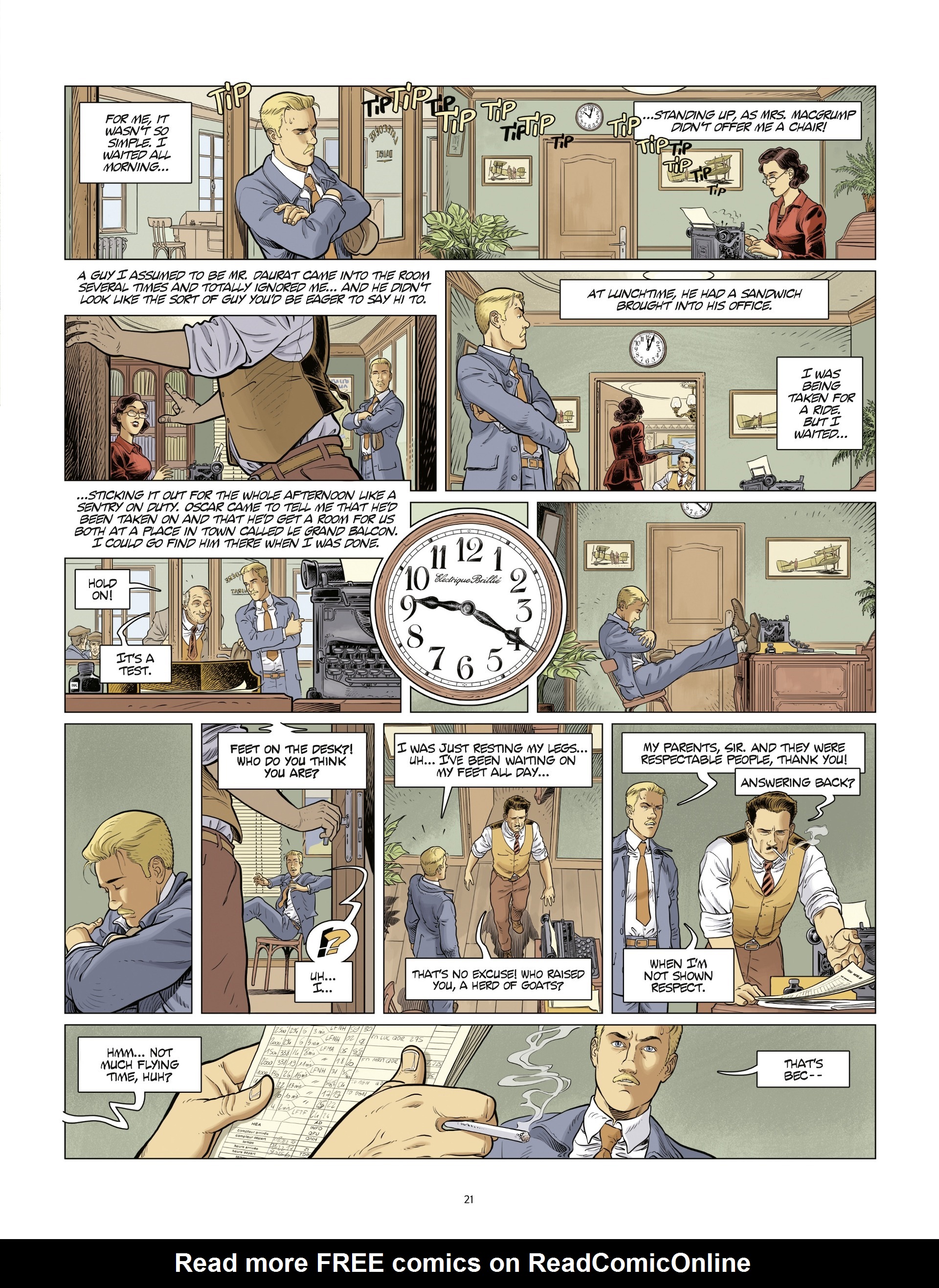 Read online The Aviator comic -  Issue #3 - 20