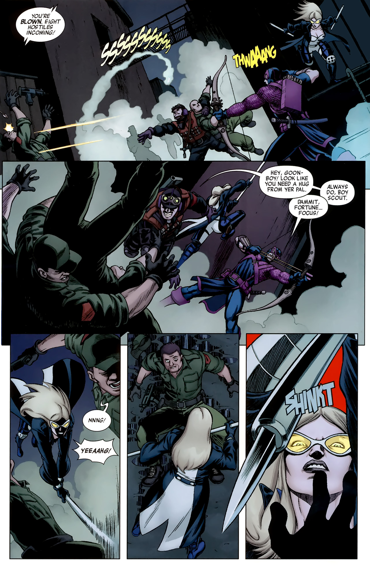 Read online Hawkeye & Mockingbird comic -  Issue #3 - 10