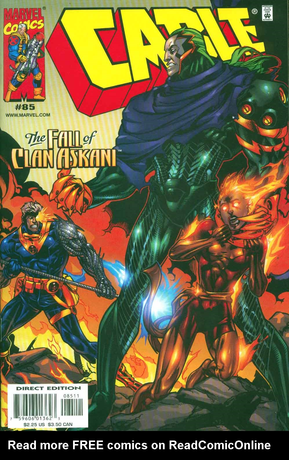 Read online Cable (1993) comic -  Issue #85 - 1