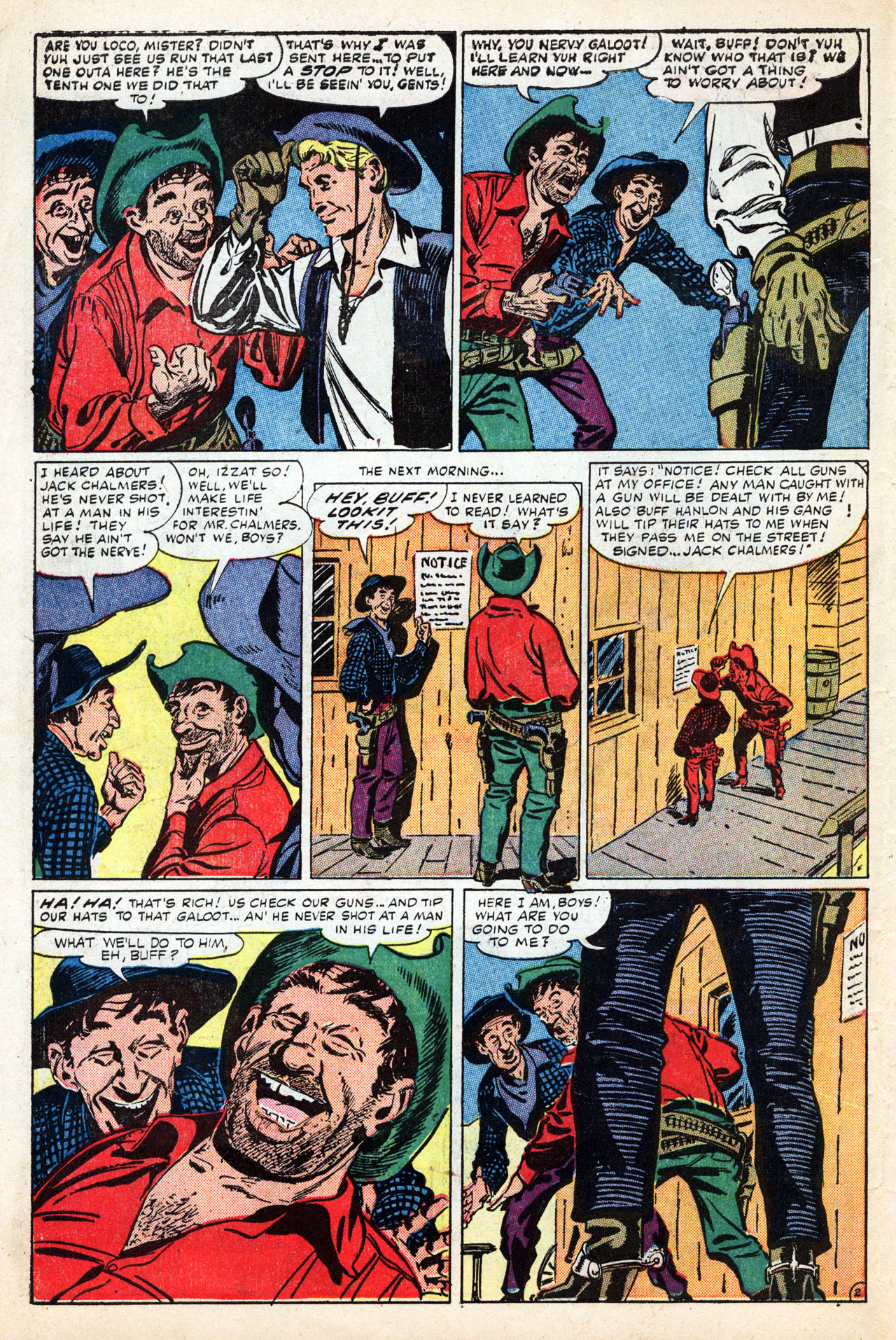 Read online Gunsmoke Western comic -  Issue #39 - 30