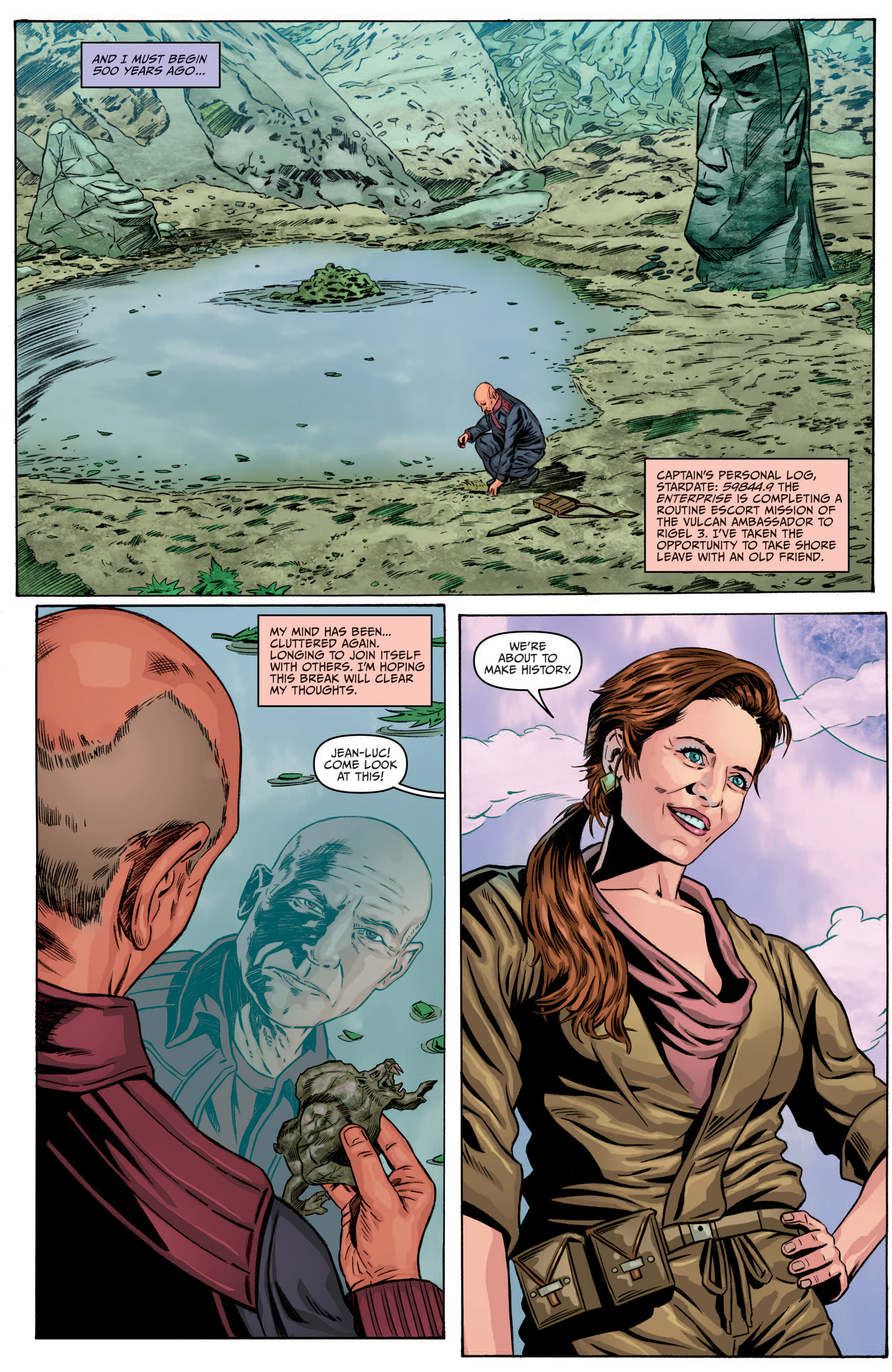 Read online Star Trek: The Next Generation - Hive comic -  Issue #1 - 7