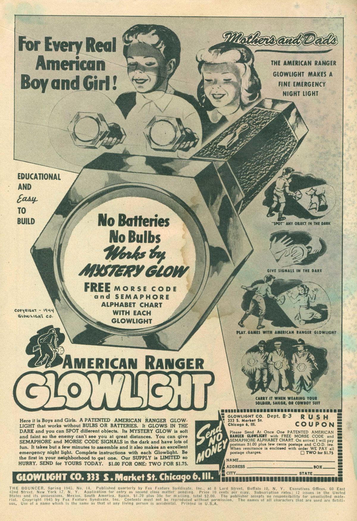 Read online The Bouncer (1944) comic -  Issue #14 - 2
