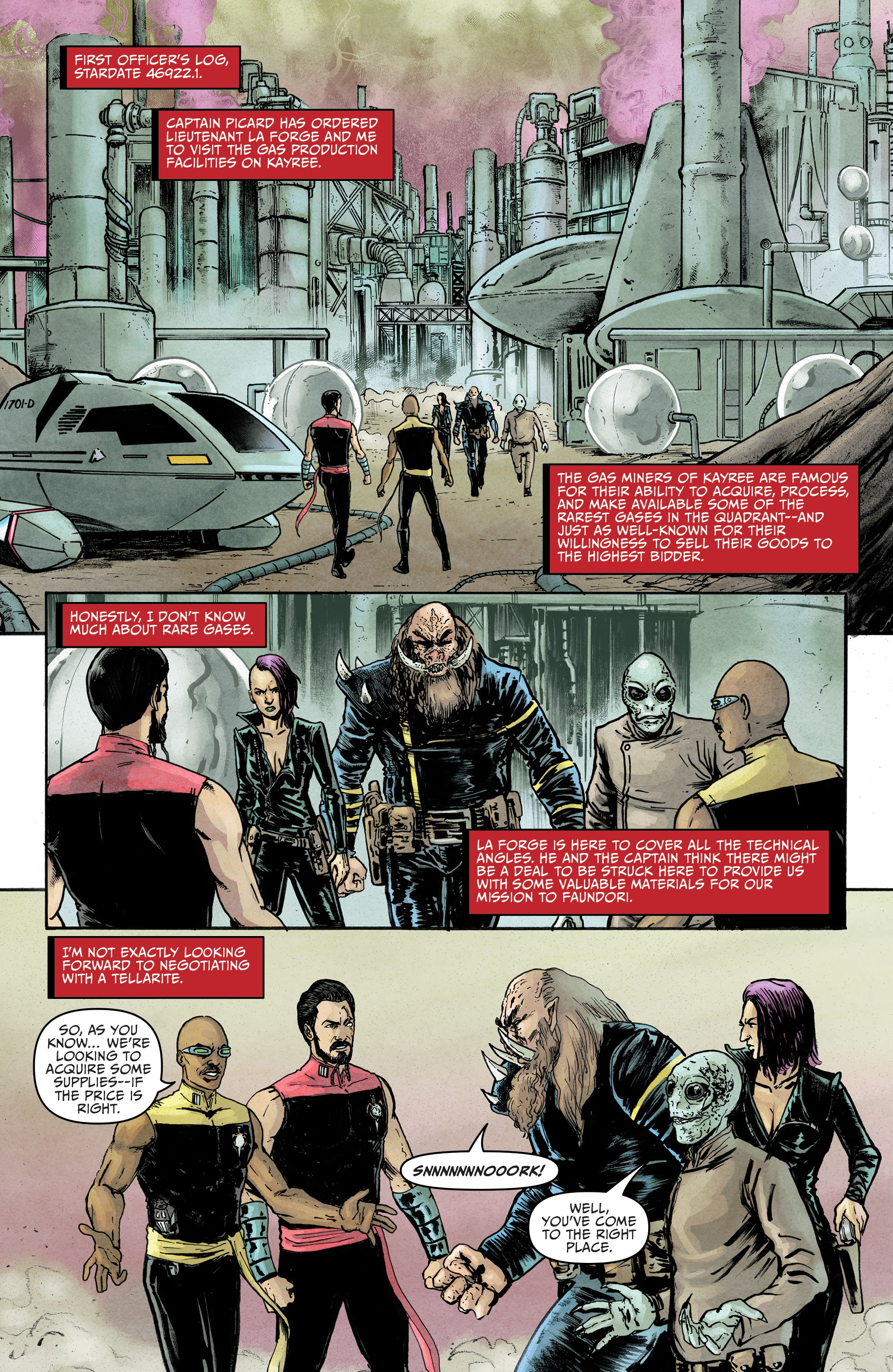 Read online Star Trek: The Mirror War comic -  Issue #3 - 3