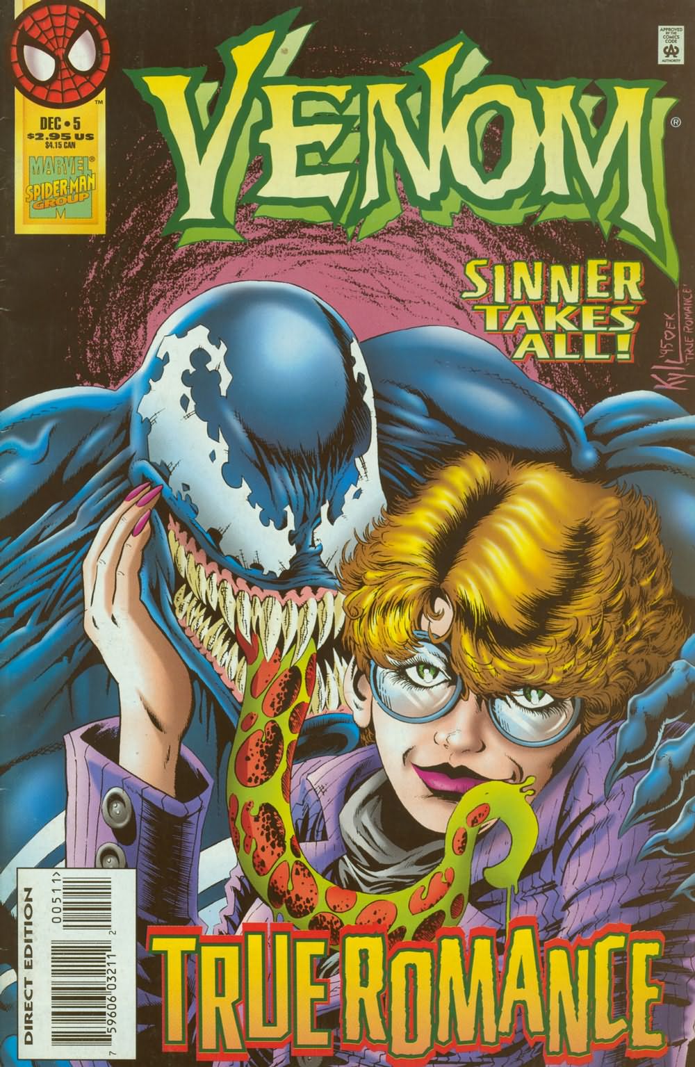 Read online Venom: Sinner Takes All comic -  Issue #5 - 1