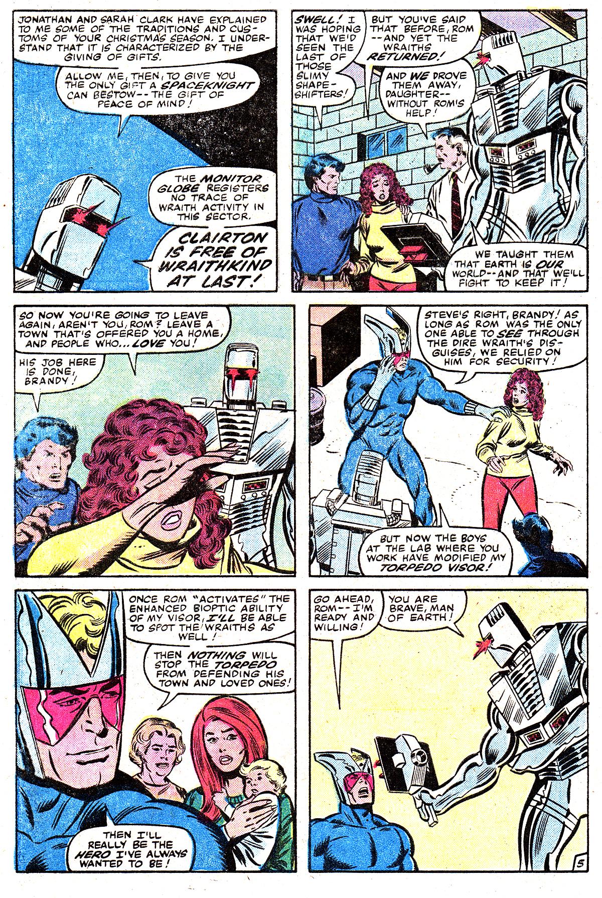 Read online ROM (1979) comic -  Issue #30 - 6