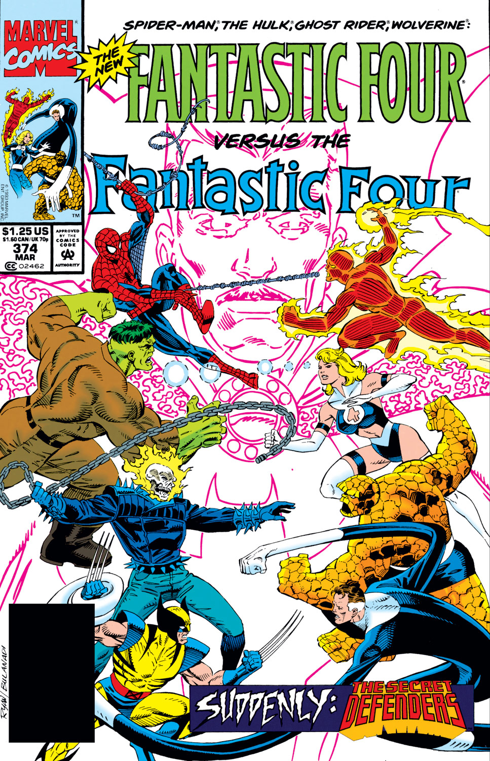 Read online Fantastic Four (1961) comic -  Issue #374 - 1