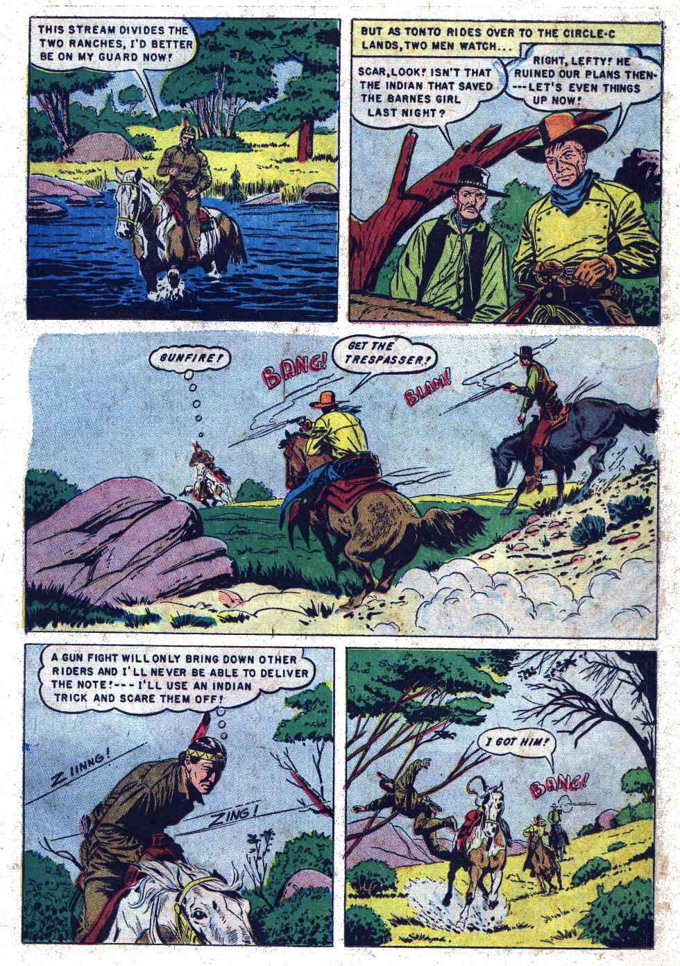 Read online Lone Ranger's Companion Tonto comic -  Issue #7 - 23