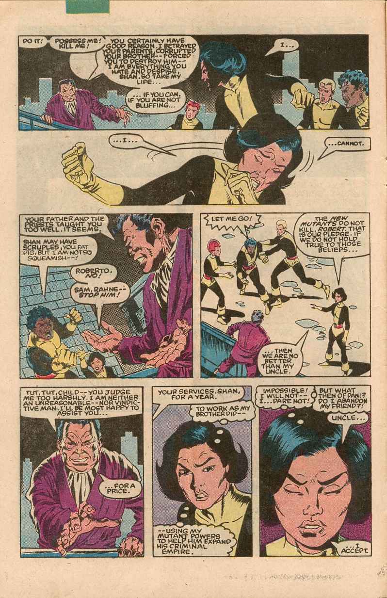 Read online The New Mutants comic -  Issue #6 - 5
