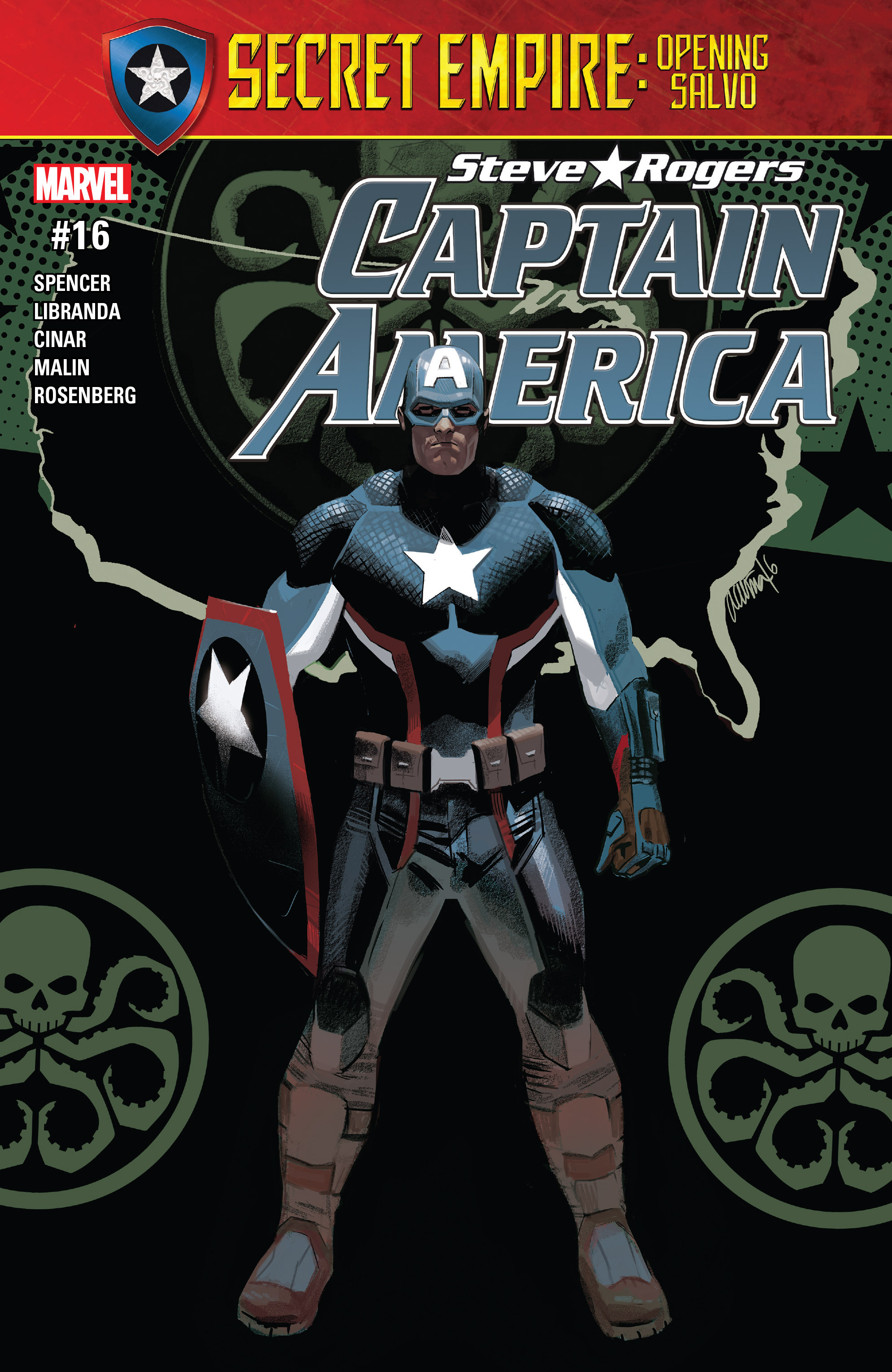 Read online Captain America: Steve Rogers comic -  Issue #16 - 1