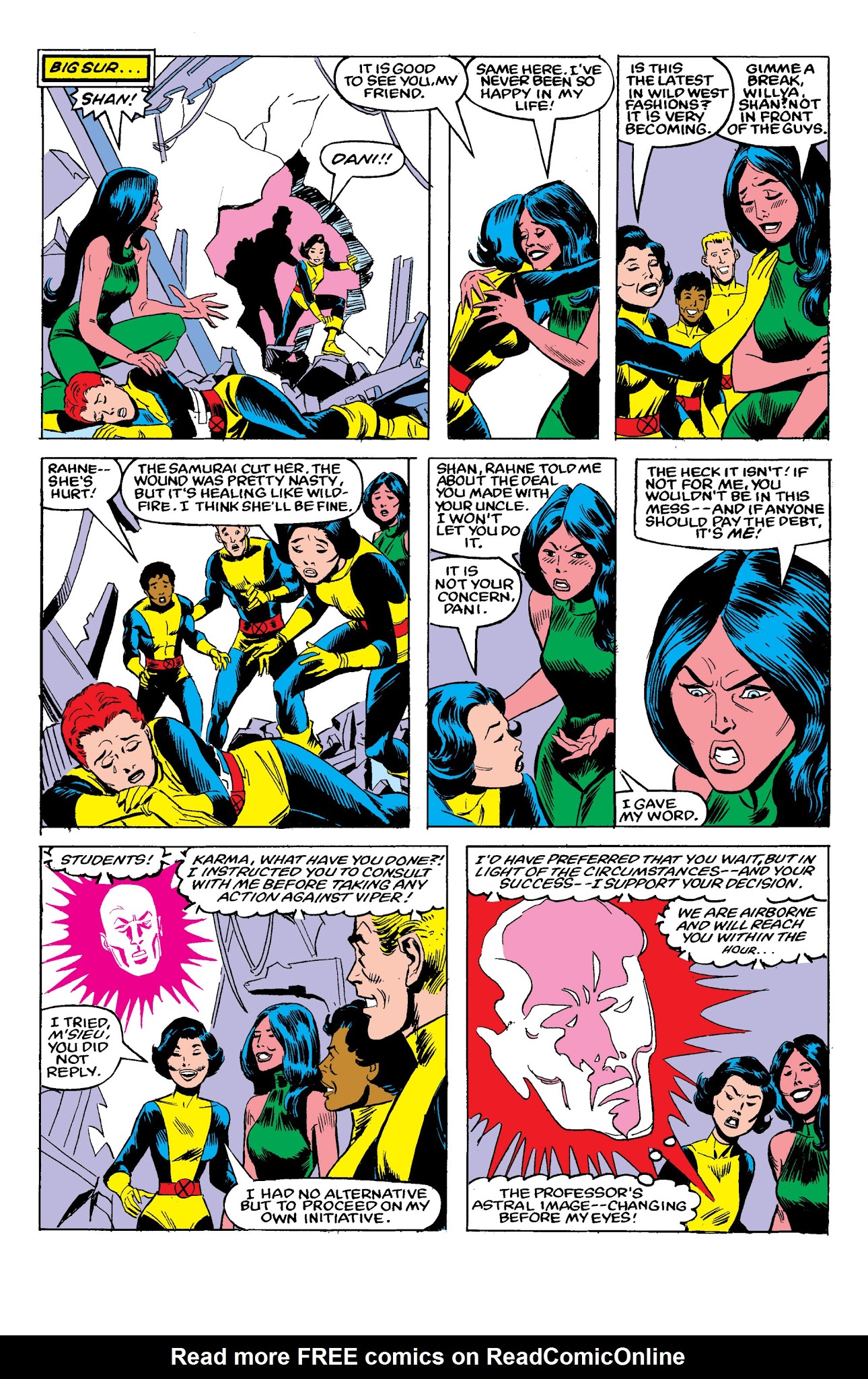 Read online New Mutants Classic comic -  Issue # TPB 1 - 213