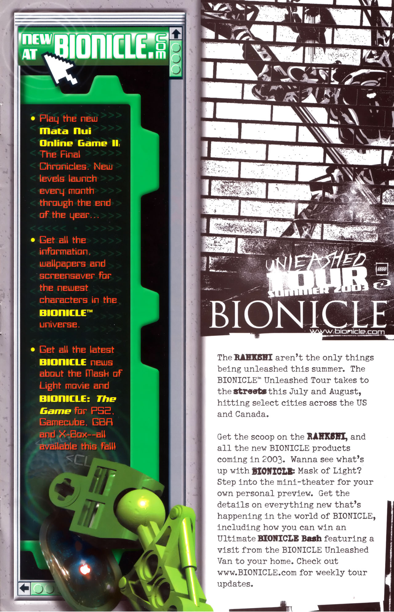 Read online Bionicle comic -  Issue #13 - 18