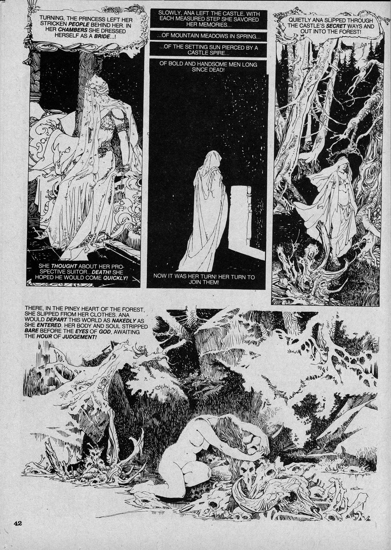 Read online Vampirella (1969) comic -  Issue #98 - 42