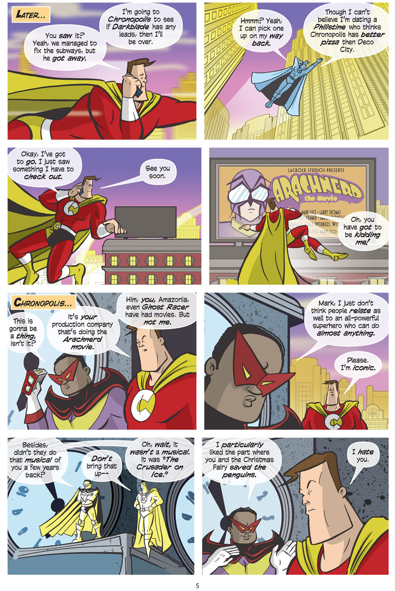 Read online Love and Capes comic -  Issue #3 - 6