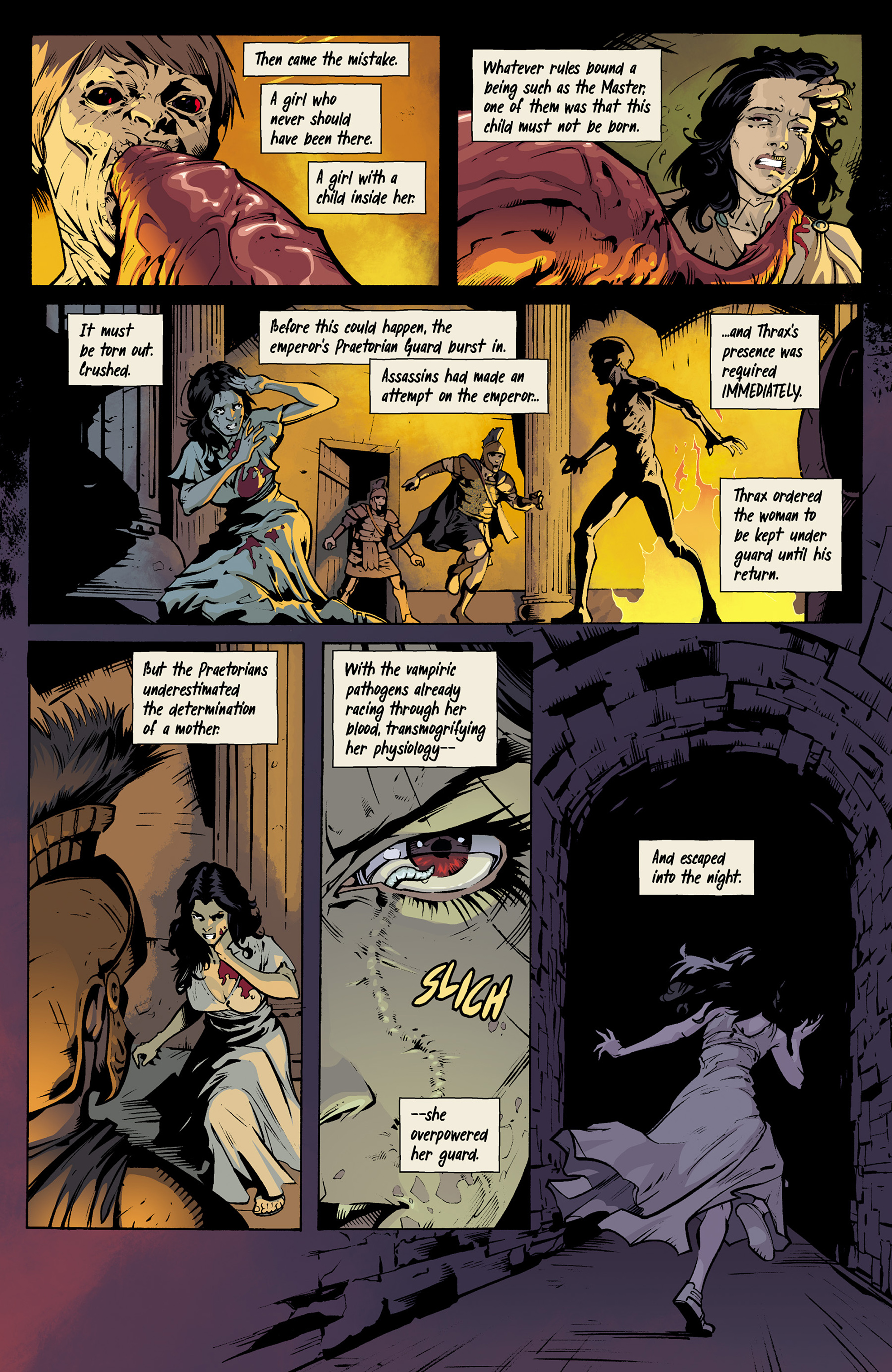 Read online The Strain: Mister Quinlan―Vampire Hunter comic -  Issue #1 - 5
