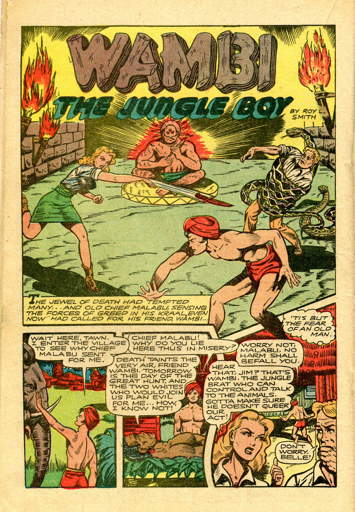 Read online Jungle Comics comic -  Issue #84 - 29