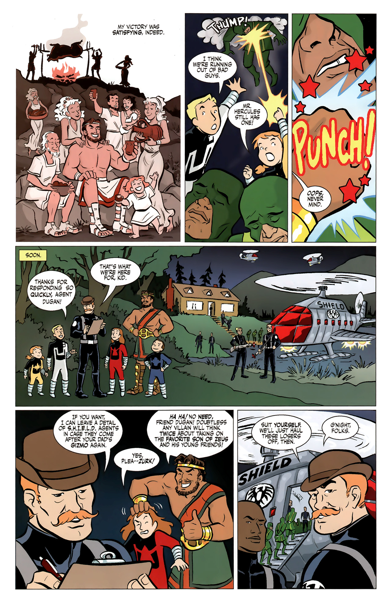 Read online Thor and the Warriors Four comic -  Issue #2 - 25