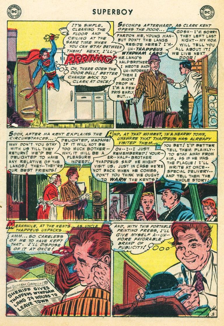 Read online Superboy (1949) comic -  Issue #37 - 27