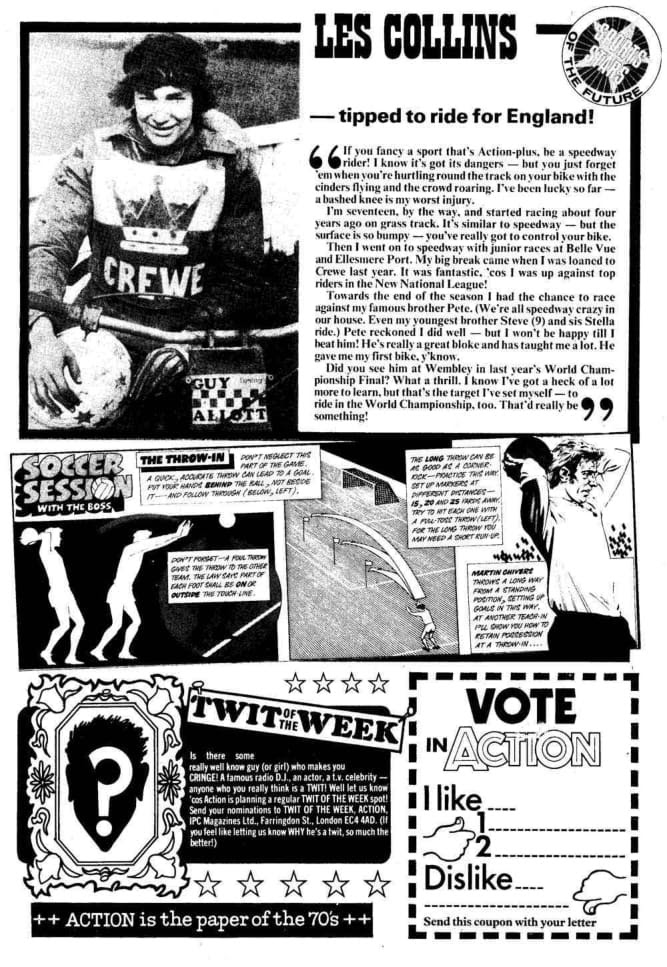 Read online Action (1976) comic -  Issue #1 - 20