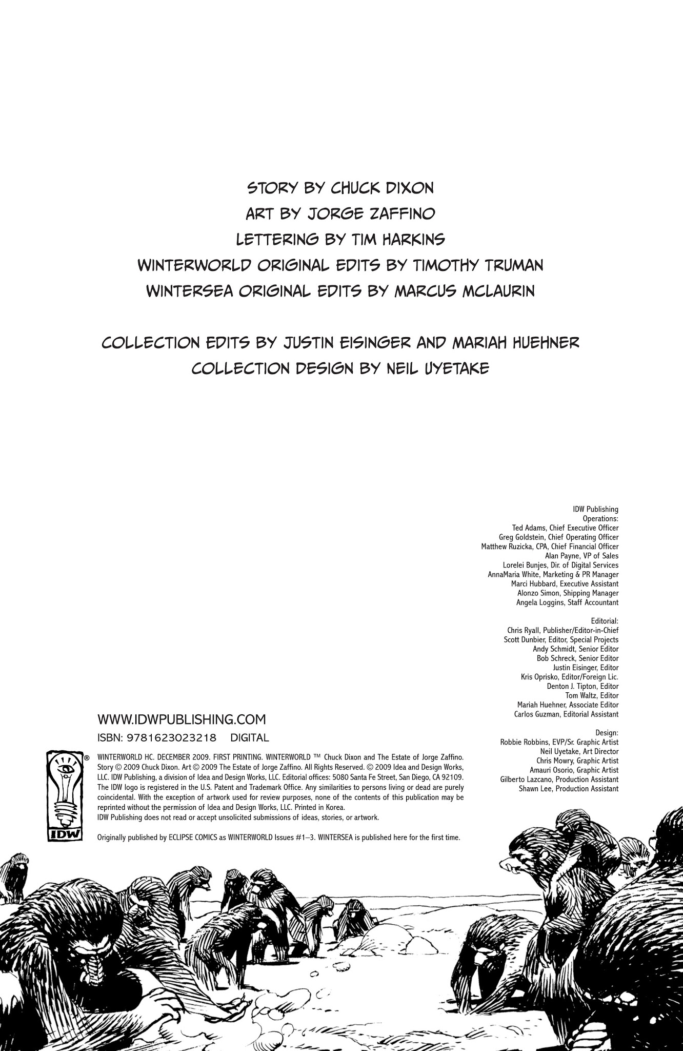 Read online Winterworld (2009) comic -  Issue # TPB - 3