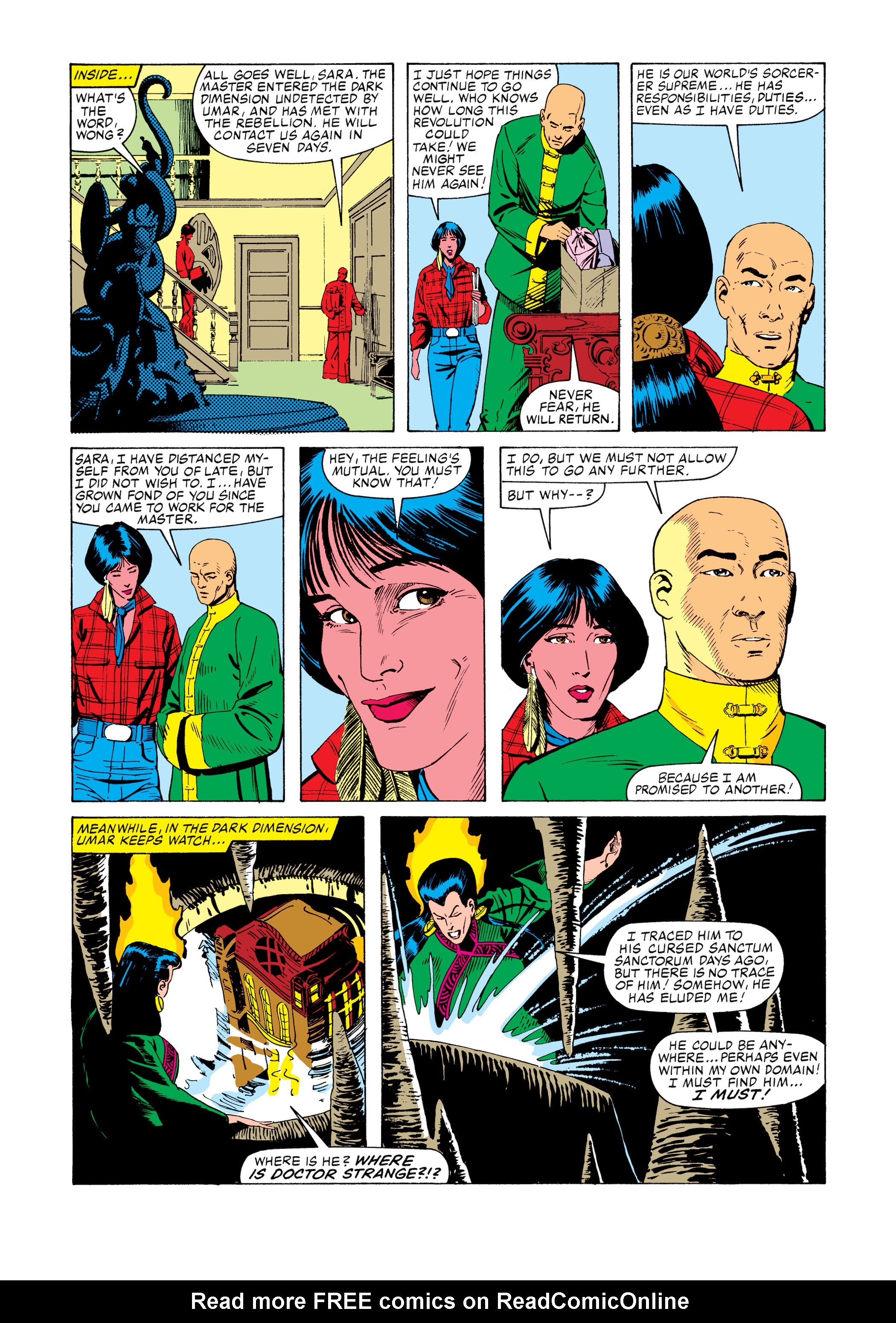 Read online Marvel Masterworks: Doctor Strange comic -  Issue # TPB 10 (Part 4) - 37