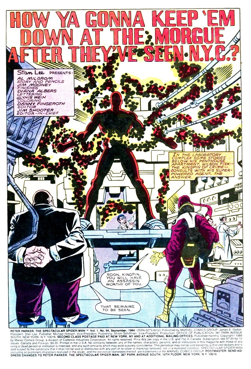 Read online The Spectacular Spider-Man (1976) comic -  Issue #94 - 2