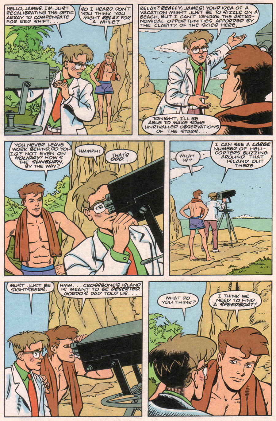 Read online James Bond Jr. comic -  Issue #8 - 10