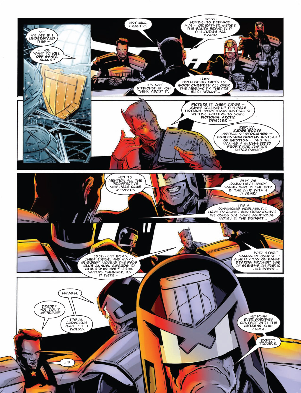 Read online Judge Dredd Megazine (Vol. 5) comic -  Issue #318 - 7