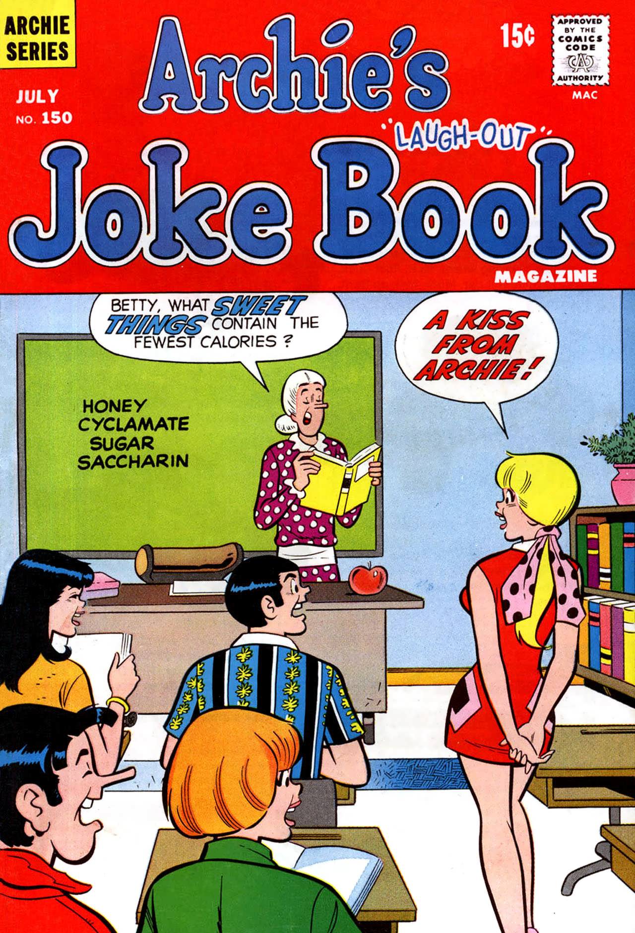 Read online Archie's Joke Book Magazine comic -  Issue #150 - 1