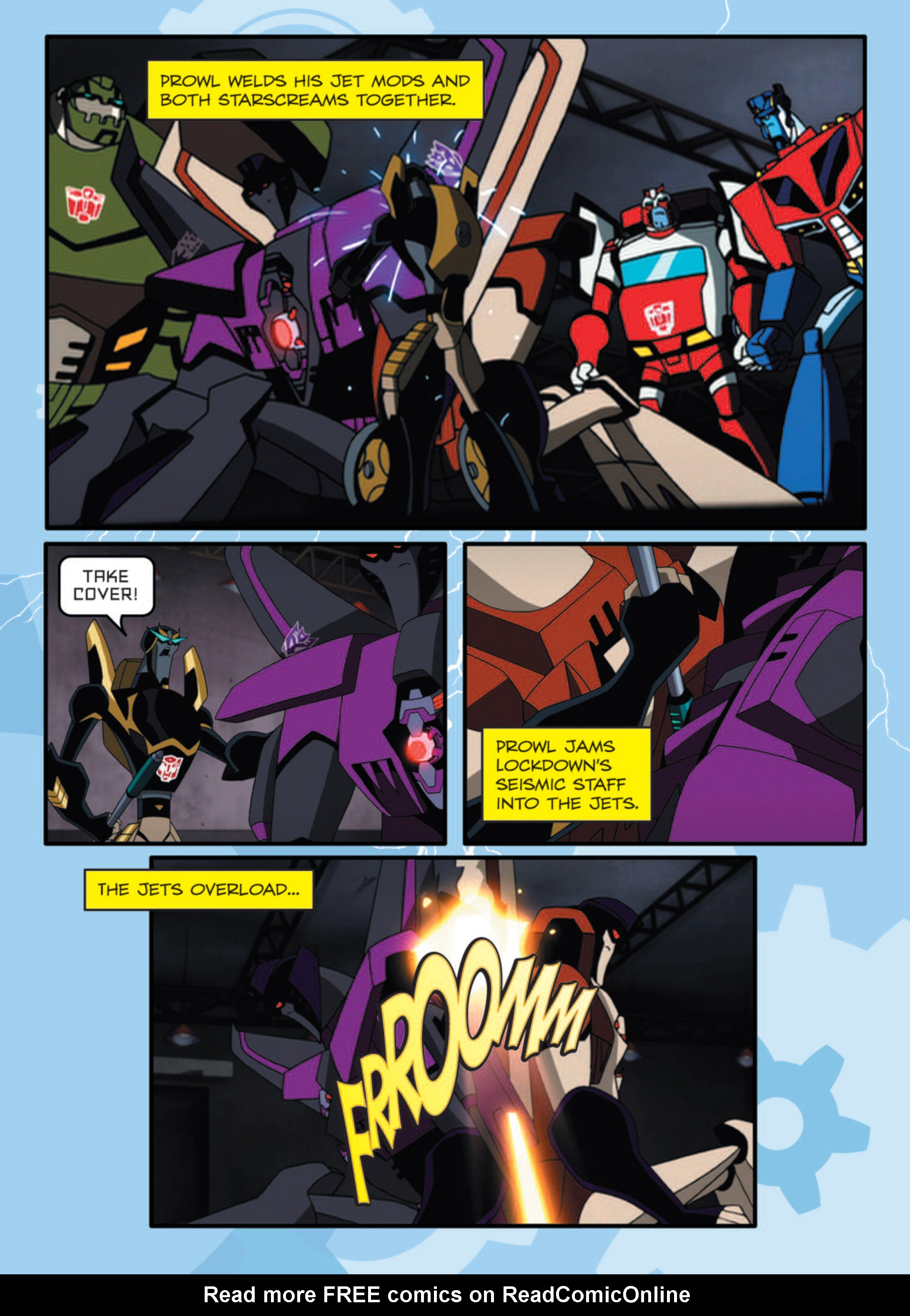Read online Transformers Animated comic -  Issue #10 - 111