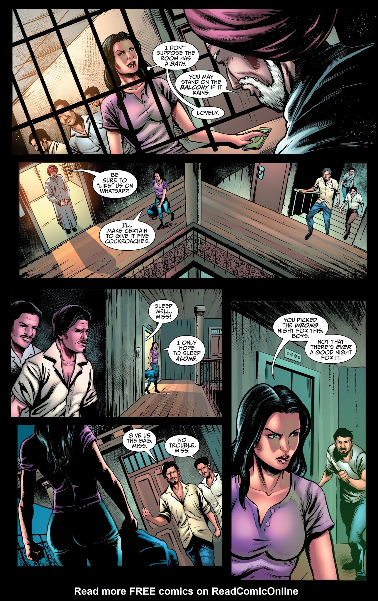 Read online Van Helsing: Sword of Heaven comic -  Issue #1 - 21