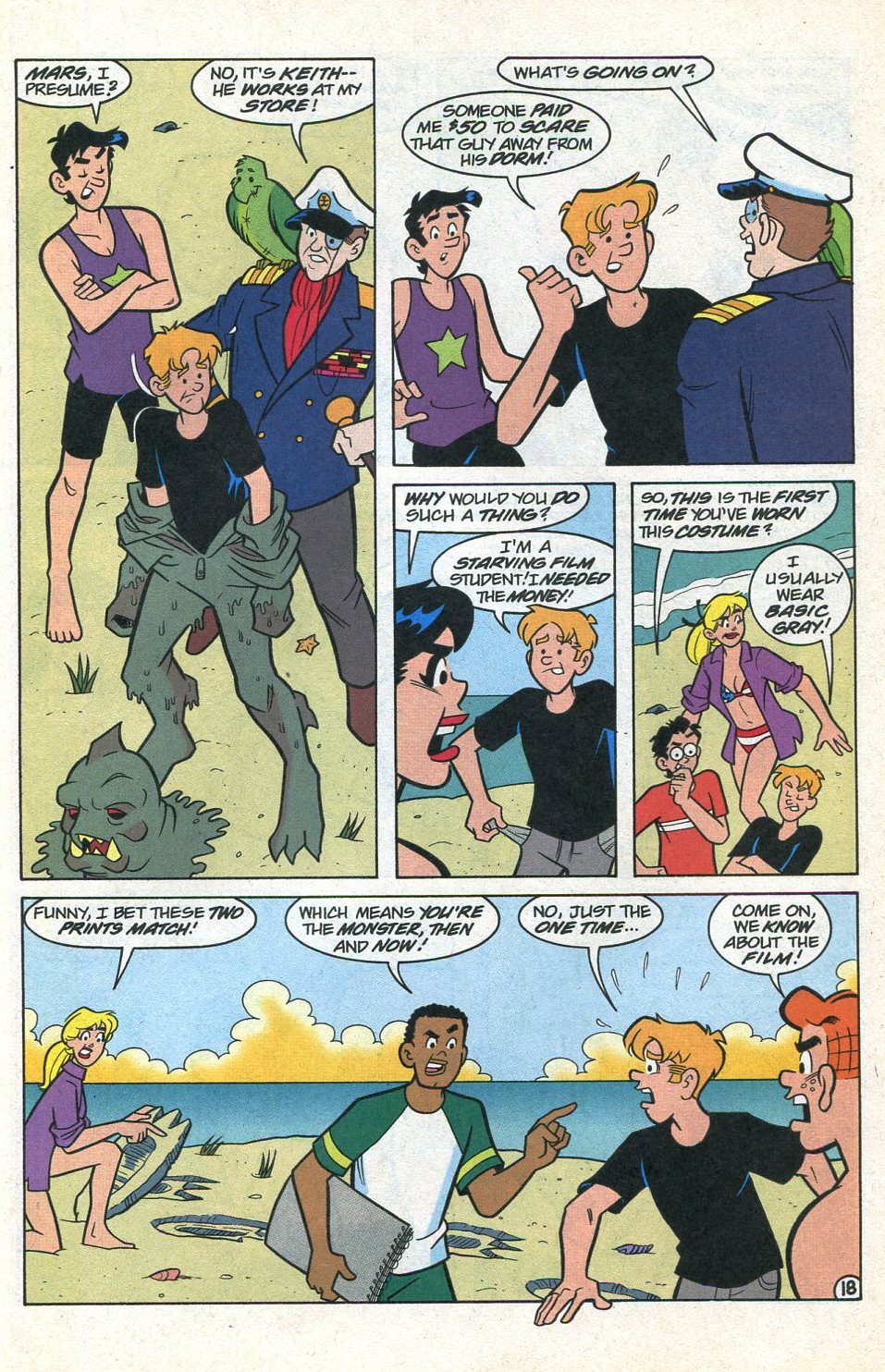 Read online Archie's Weird Mysteries comic -  Issue #30 - 29