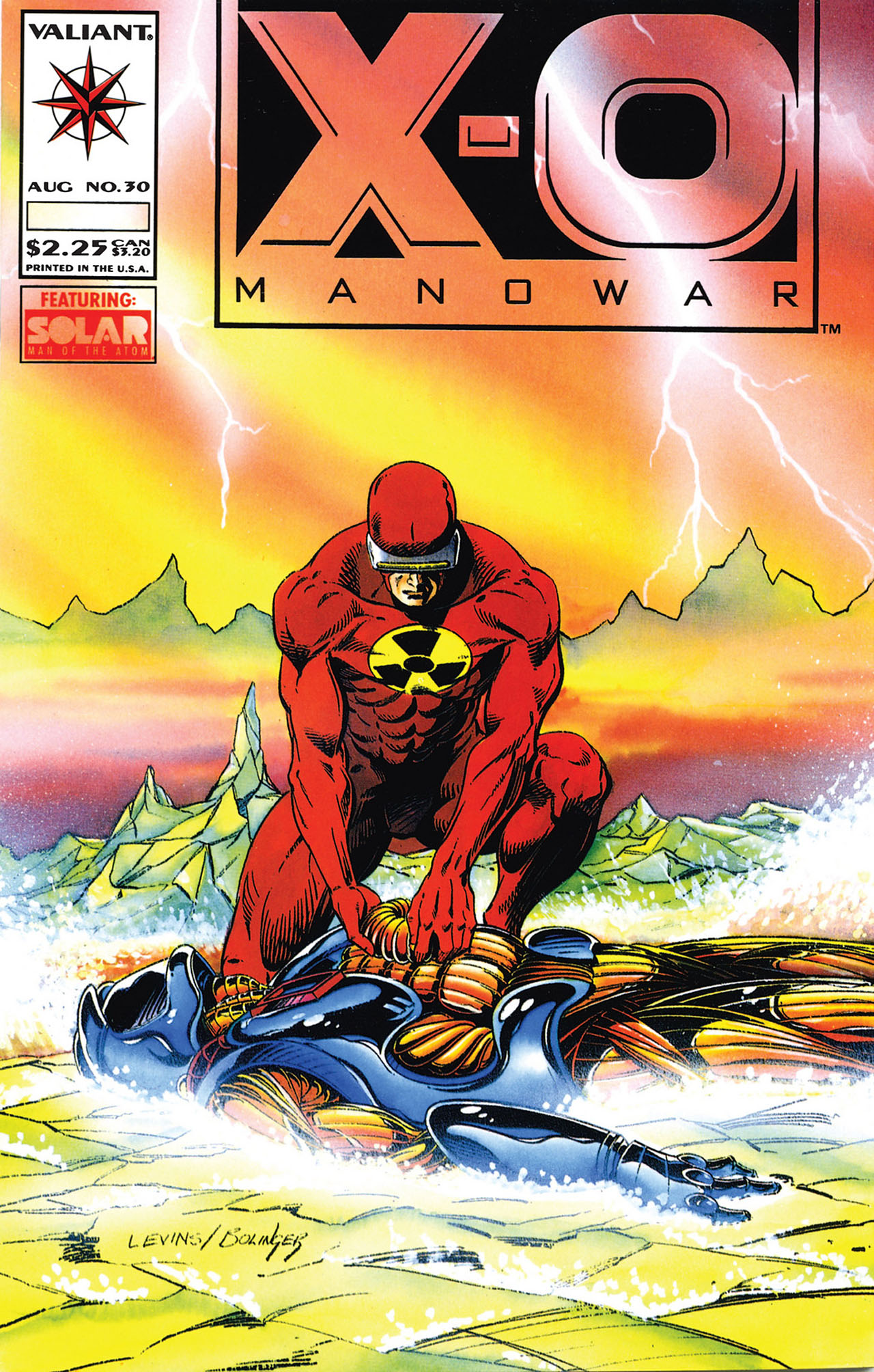 Read online X-O Manowar (1992) comic -  Issue #30 - 1