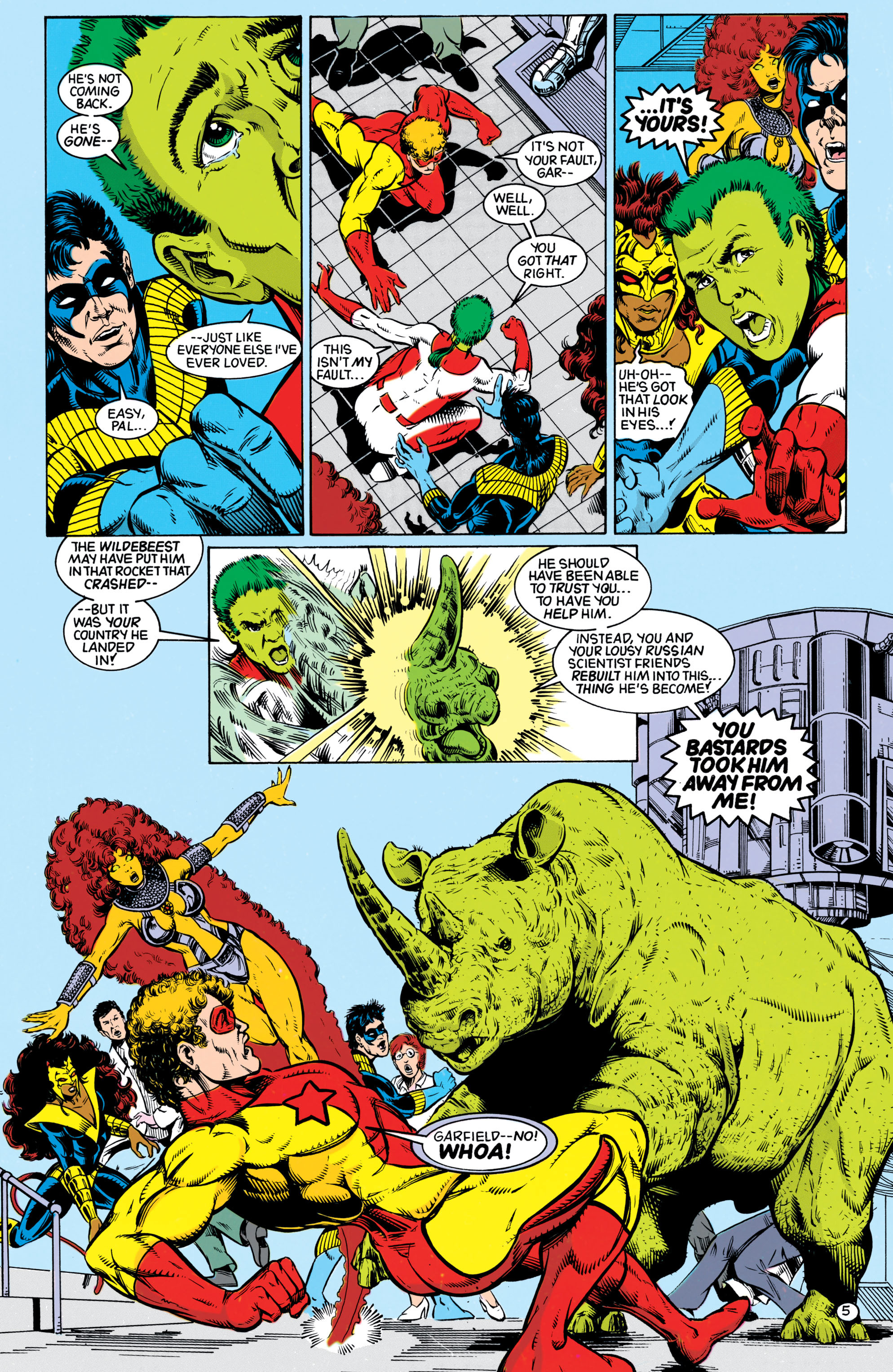 Read online The New Titans (1988) comic -  Issue # _Annual 8 - 6