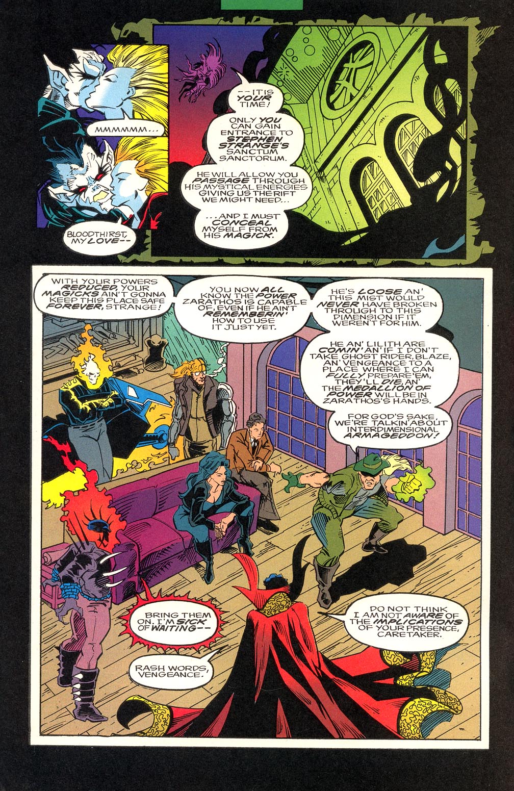 Read online Morbius: The Living Vampire (1992) comic -  Issue #16 - 3
