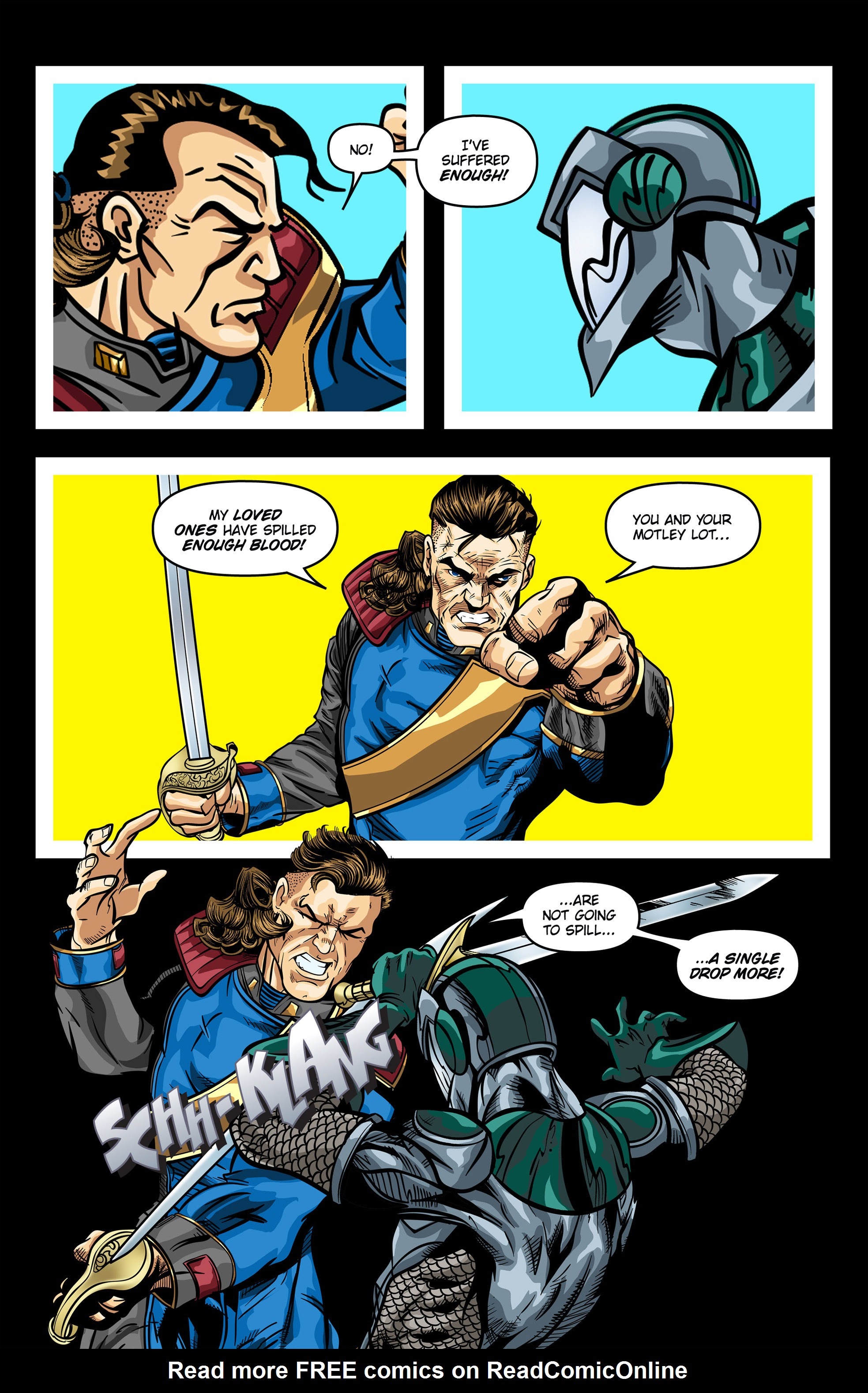 Read online William Shatner's Man O' War comic -  Issue #6 - 17