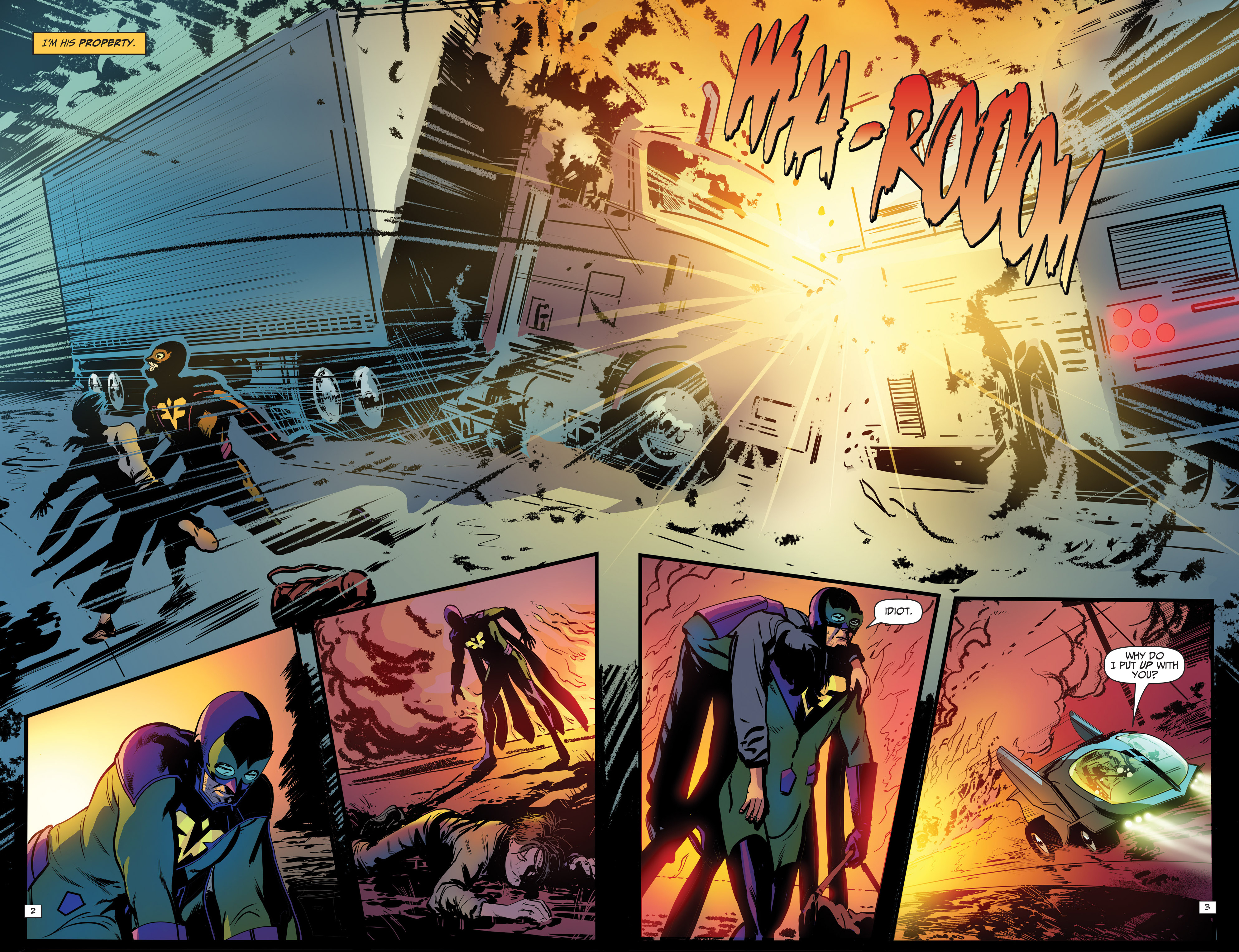 Read online Dragonfly & Dragonflyman comic -  Issue #3 - 4