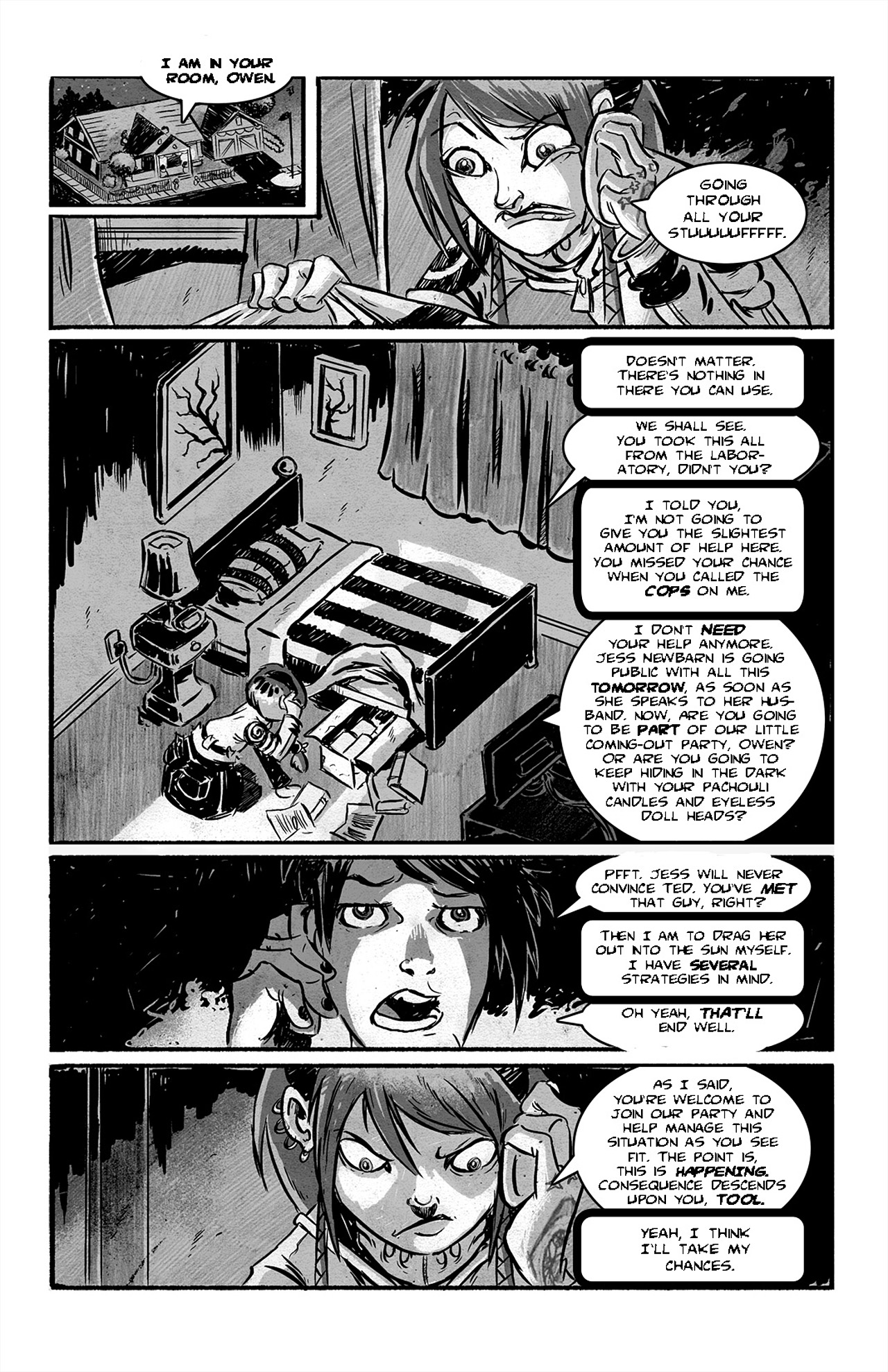 Read online Eldritch! comic -  Issue #3 - 14