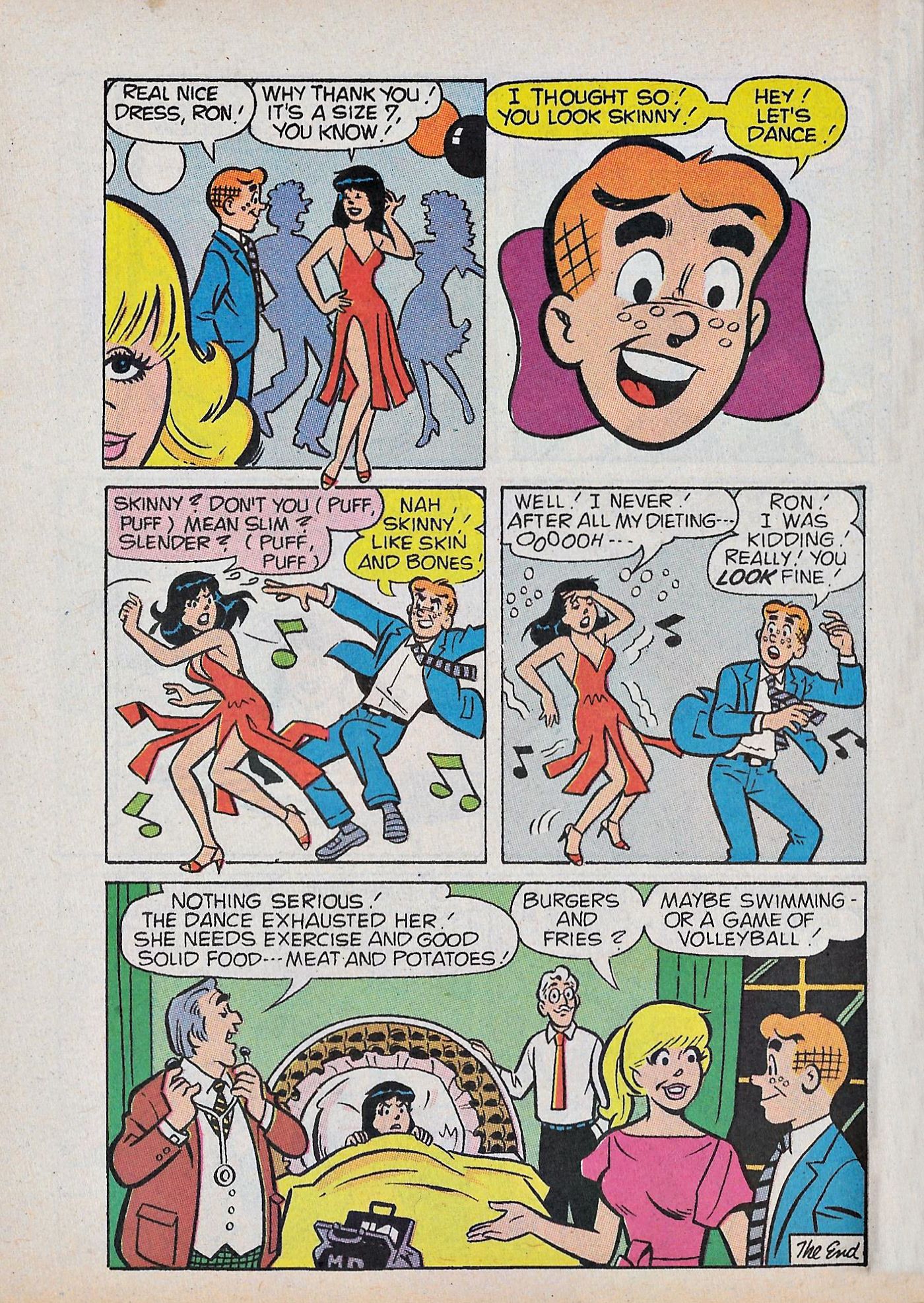 Read online Betty and Veronica Digest Magazine comic -  Issue #56 - 92