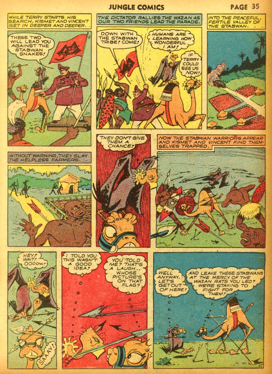 Read online Jungle Comics comic -  Issue #17 - 37