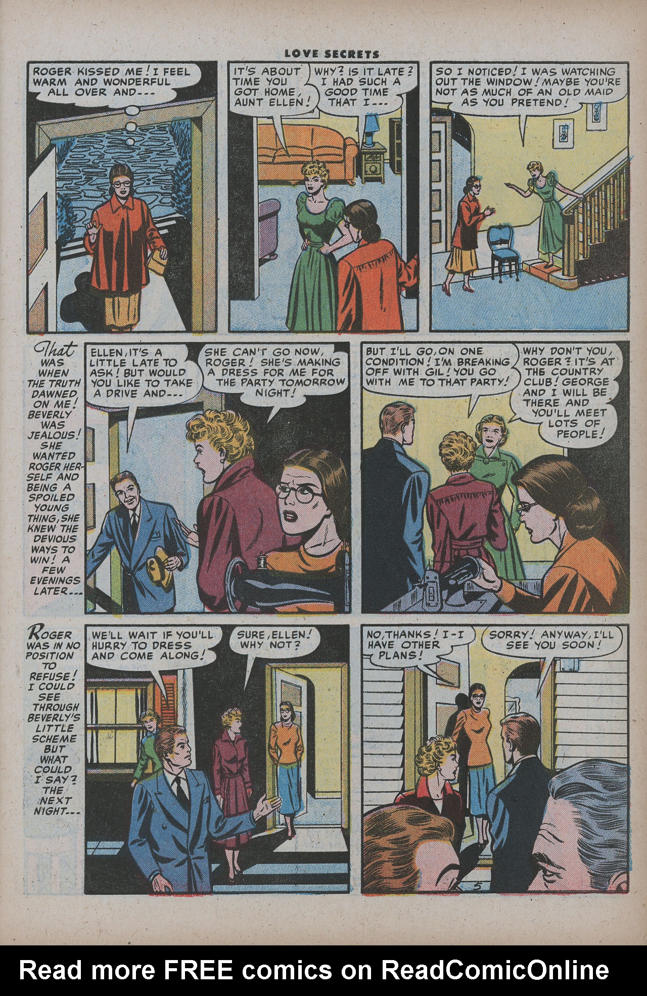 Read online Love Secrets (1953) comic -  Issue #47 - 7